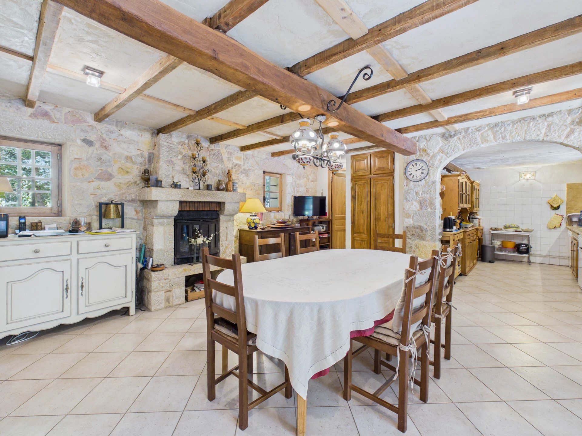 Authentic old stone house - TOURRETTES