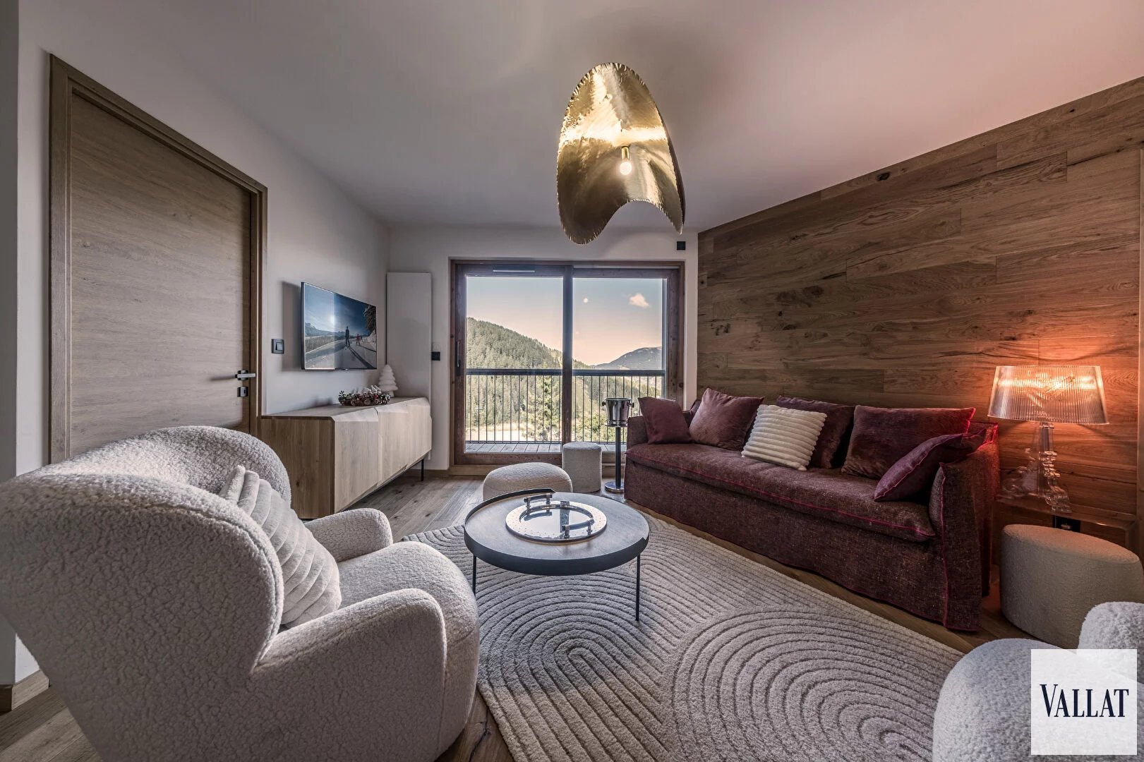 2-Zimmer-Wohnung von 64 m2 in neuer Residenz in Courchevel Moriond