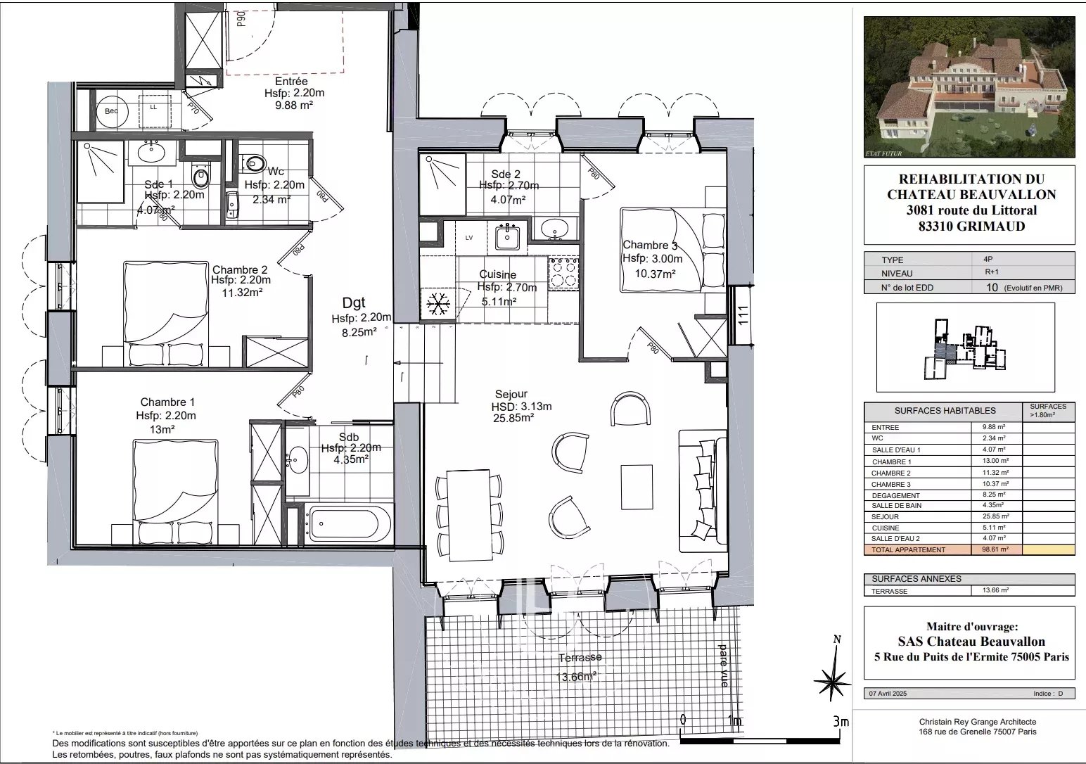 GULF OF SAINT-TROPEZ - LUXURIOUS 3-BED APARTMENT WITH TERRACE