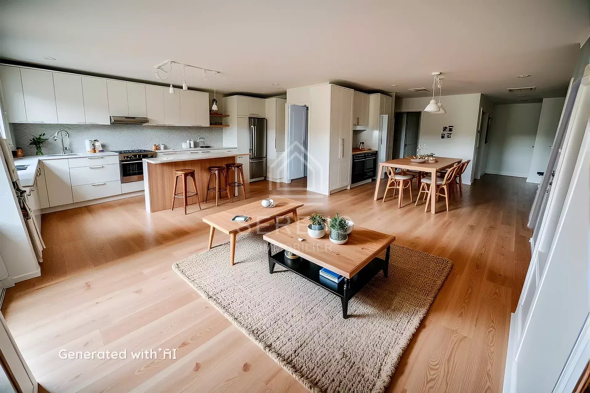 Agence immobilière de 