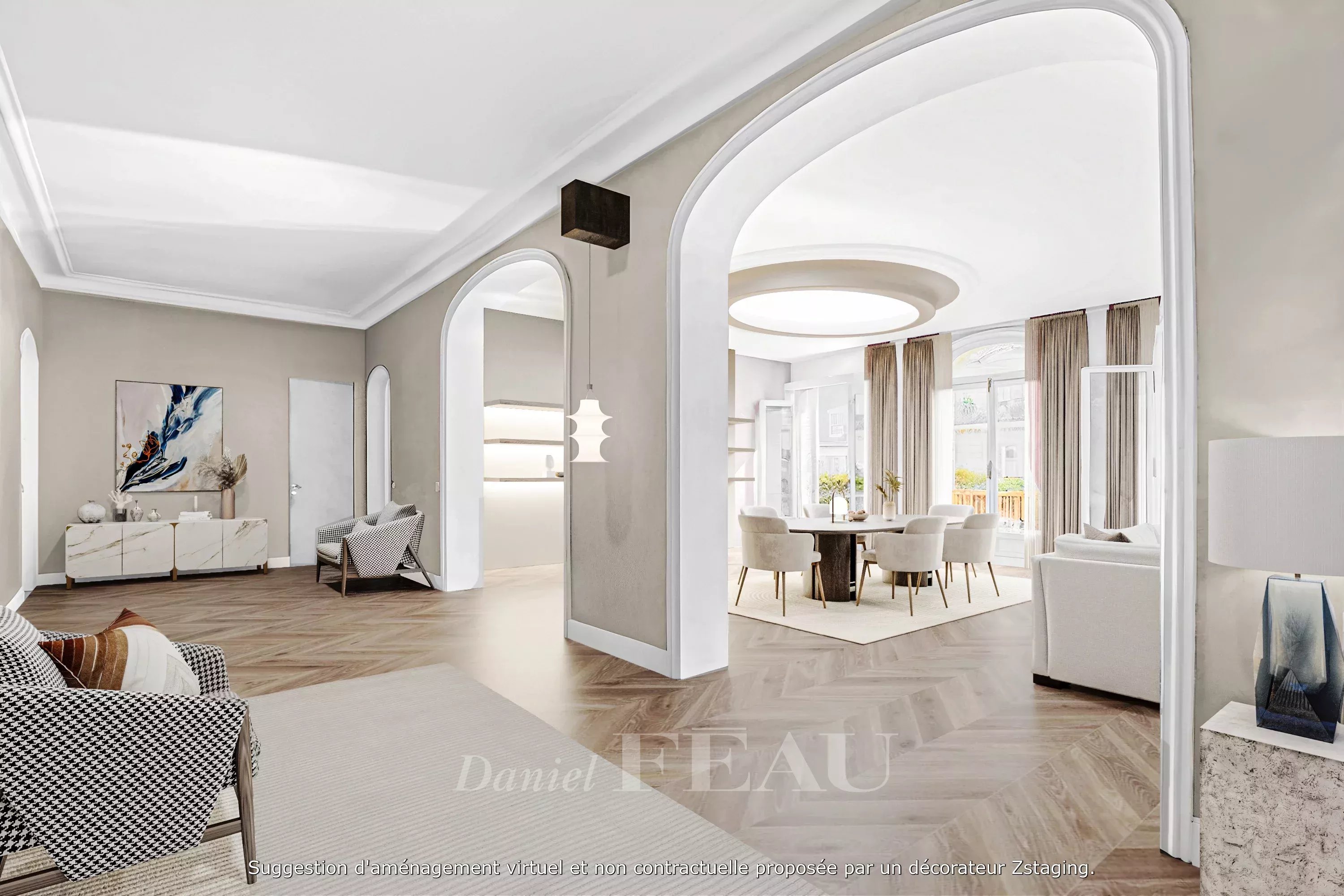 Paris XVIe - Avenue  Victor Hugo.