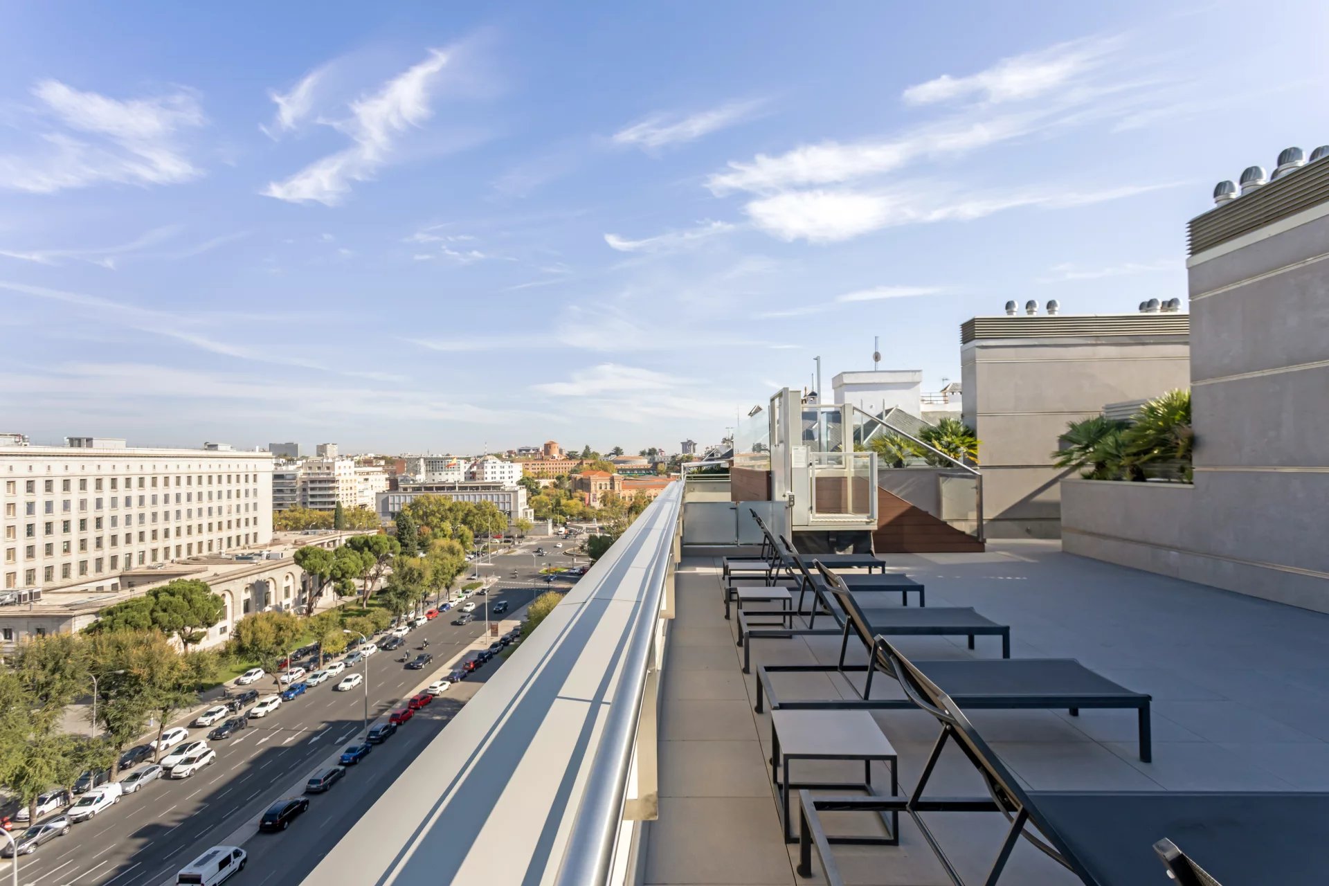 Exclusive property in a new building