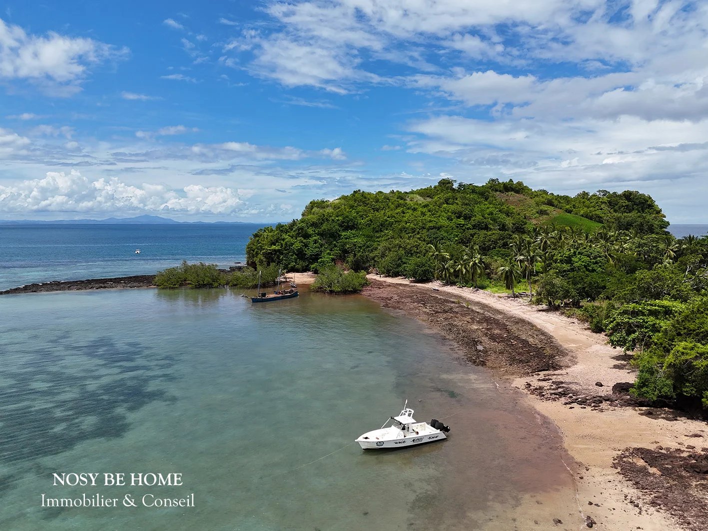Terrain d’exception sur un îlot privé à Nosy Be
