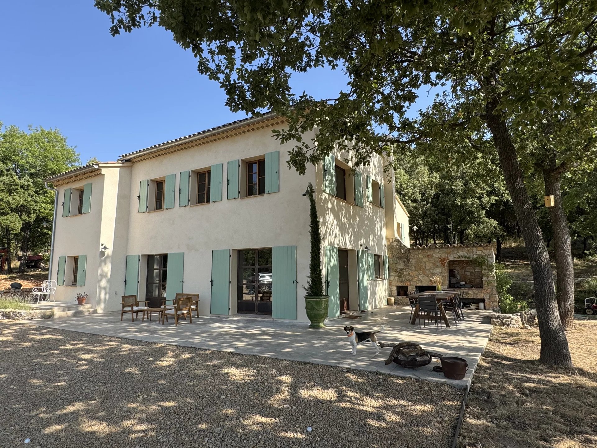 Provencal house with pool and view - Bargemon