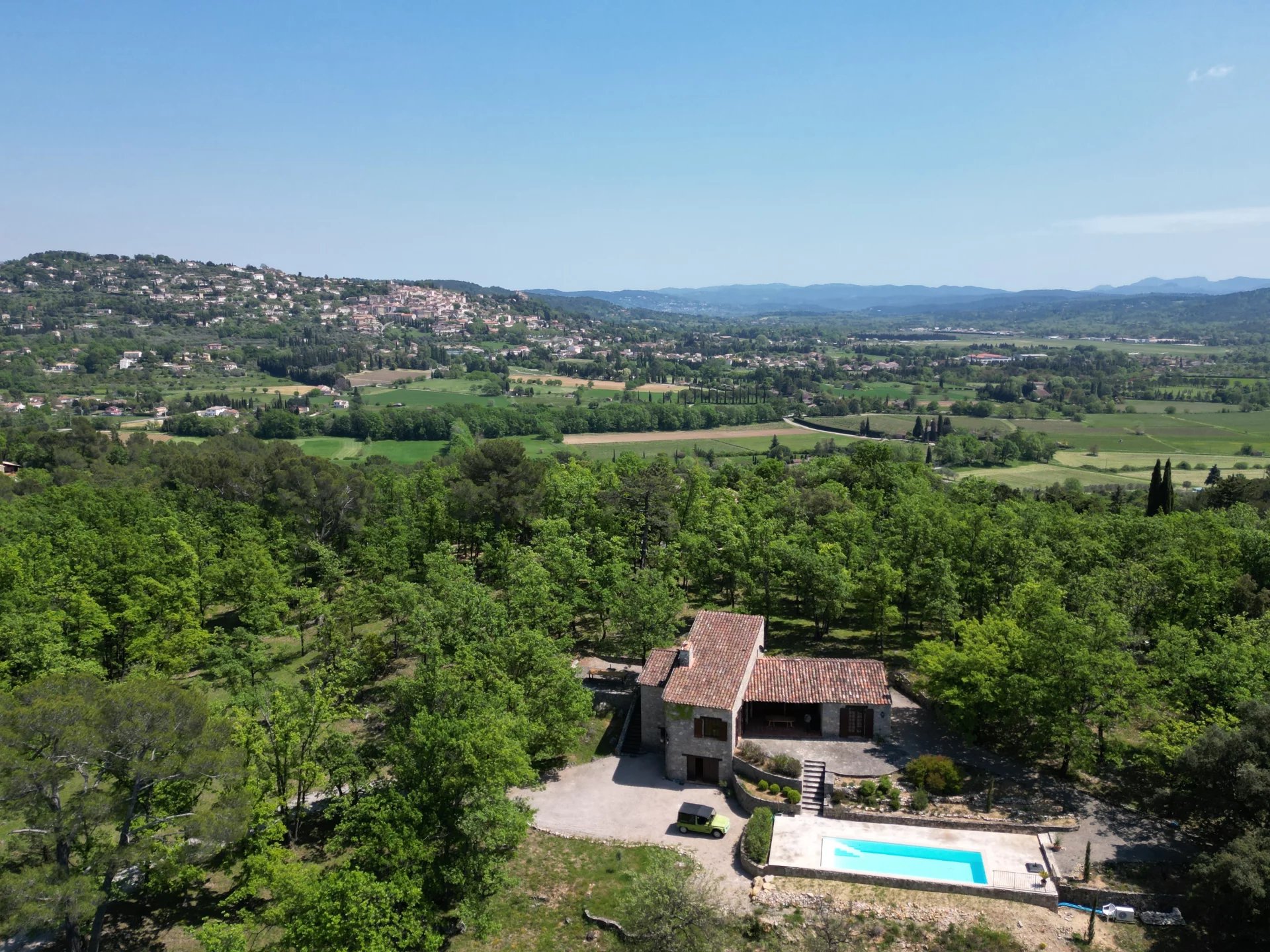 Charming stone vila with view - FAYENCE