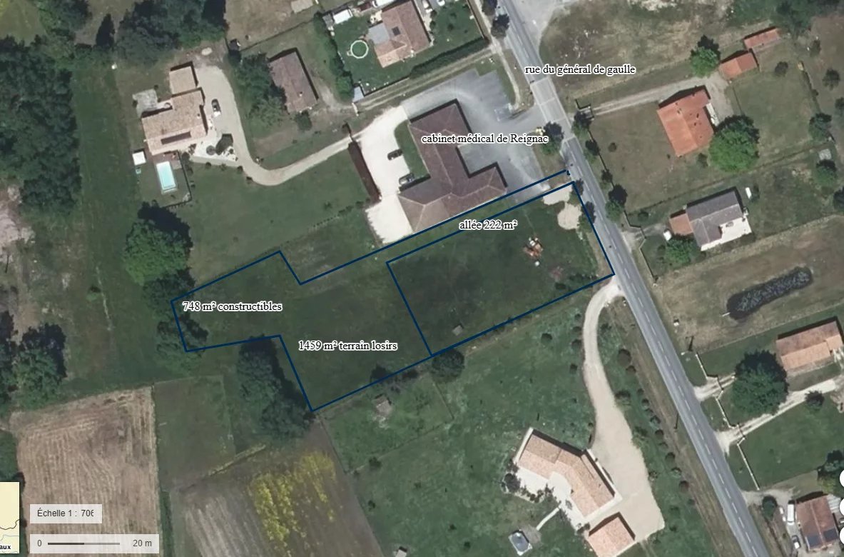 Vente Terrain Reignac
