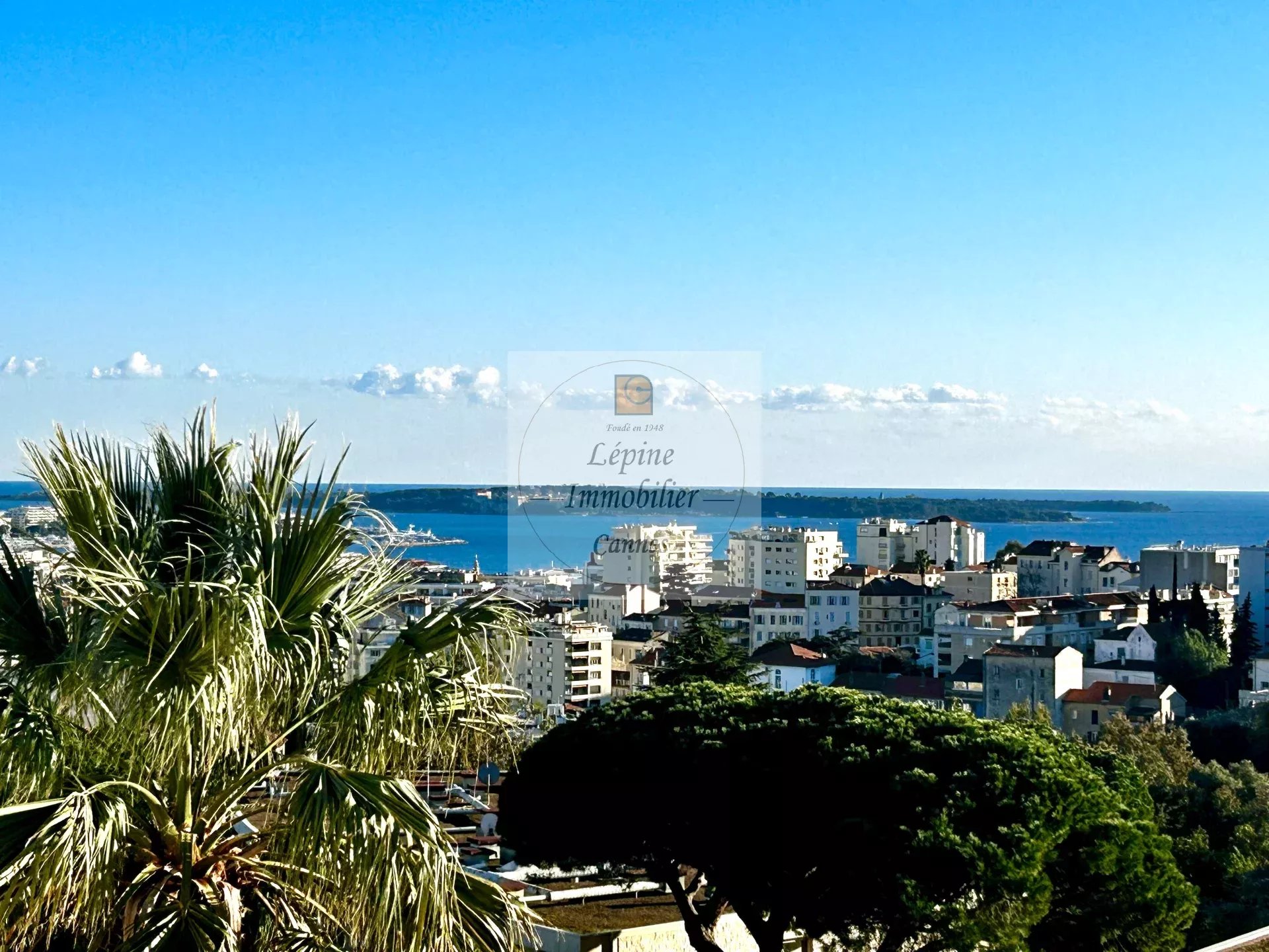 CANNES - DERNIER ETAGE  - VUE MER PANORAMIQUE
