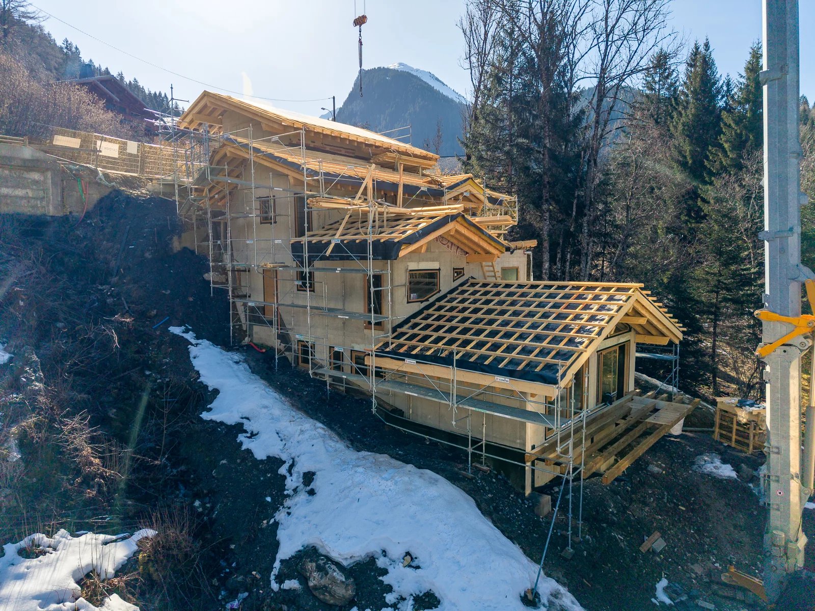 Photo of MORZINE – New-build 4-bedroom demi-chalet with panoramic views