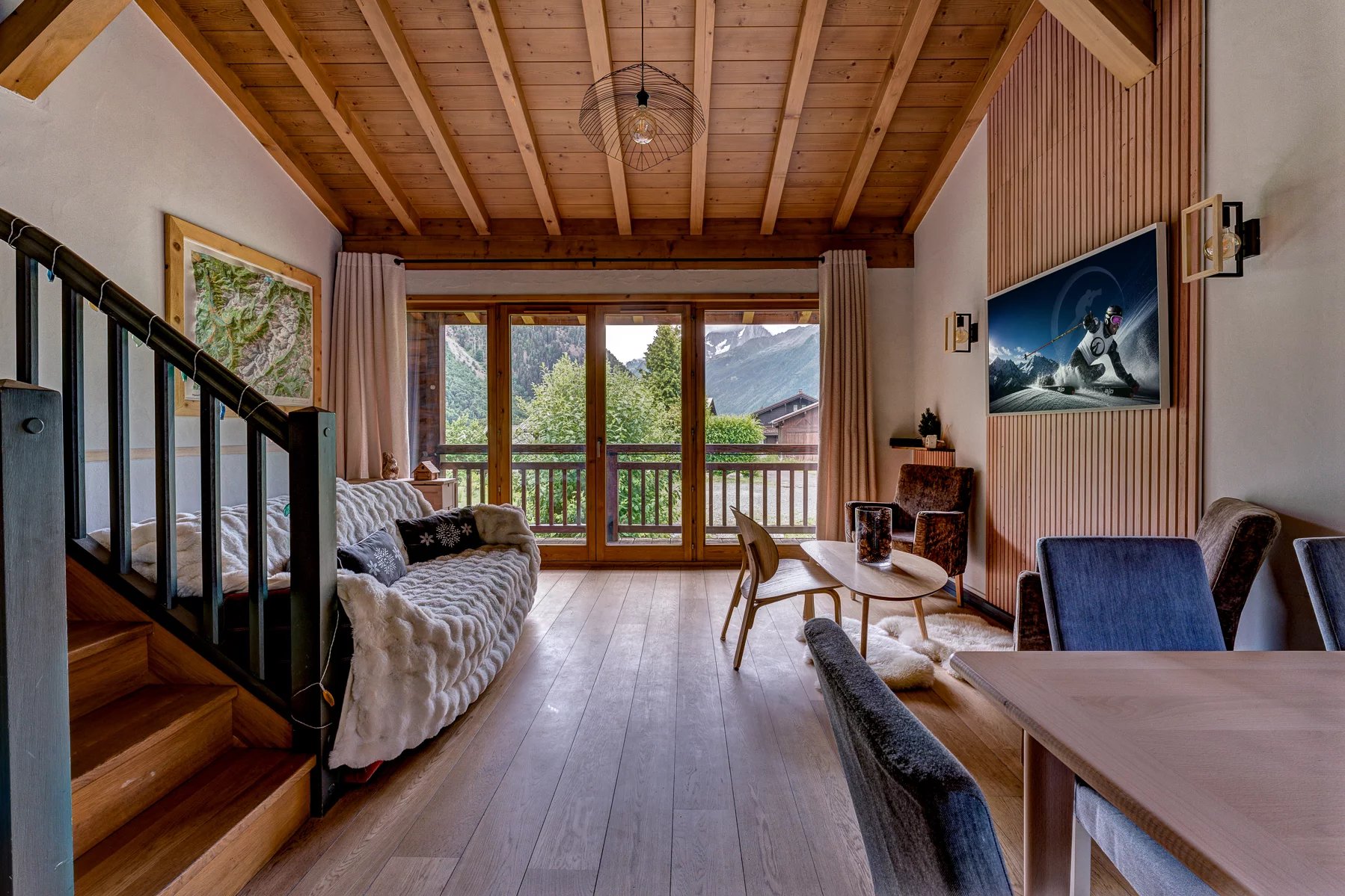 Photo of LES HOUCHES : 4-bedroom apartment over four floors with breathtaking views