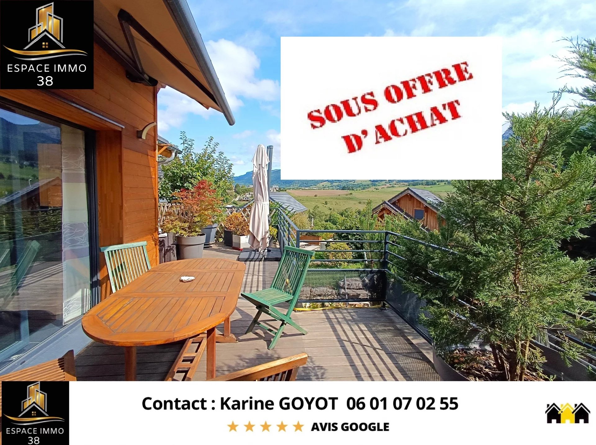 Agence immobilière de ESPACE'IMMO 38