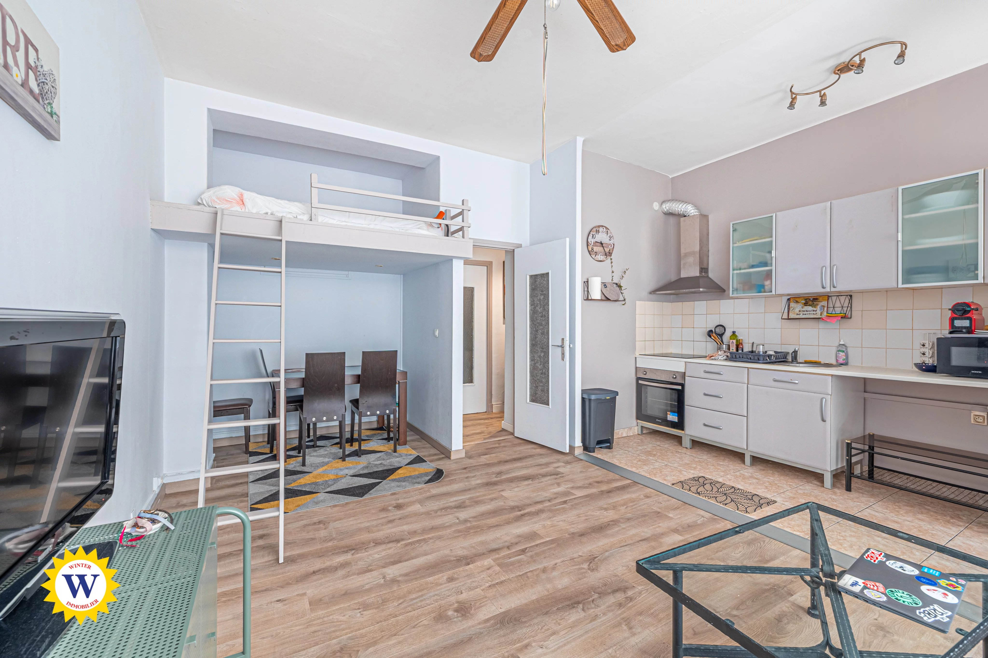 Nice Châteauneuf – Studio avec mezzanine - Photo 2