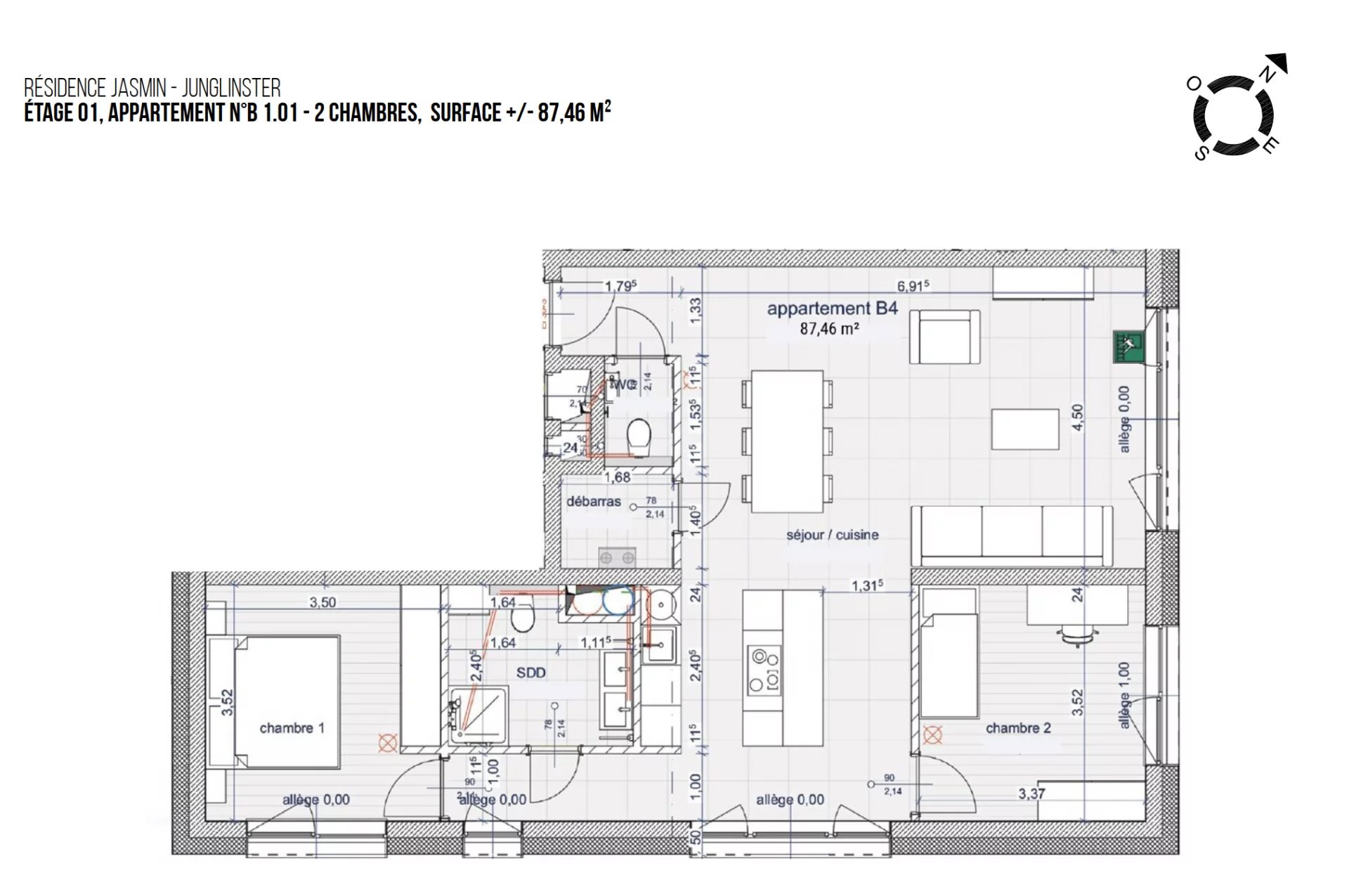 Sale Apartment Junglinster