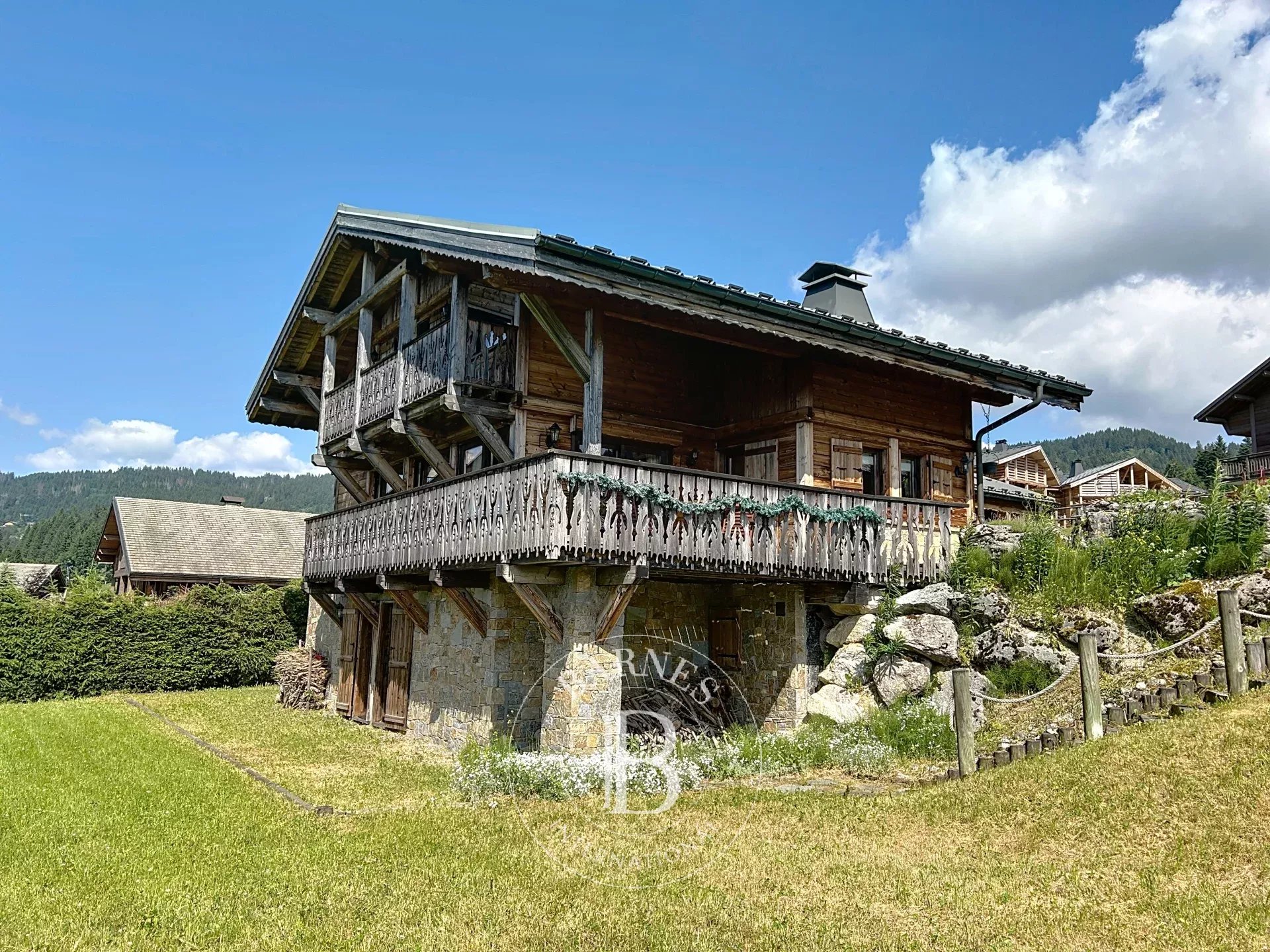 Les Gets - Chalet 4 bedrooms - Quiet area close to the slopes with panoramic view Accommodation in Les Gets