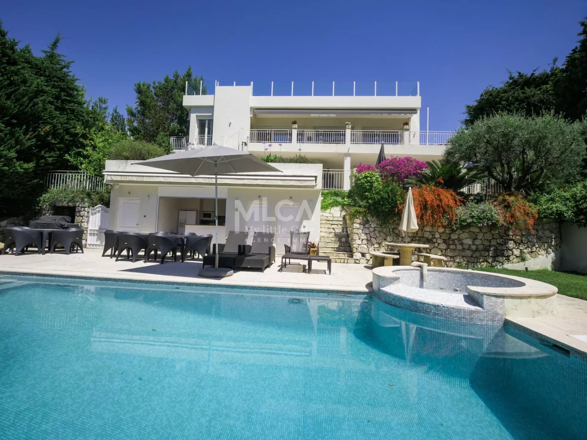 CAP D'ANTIBES - VILLA VUE MER - VERSANT OUEST