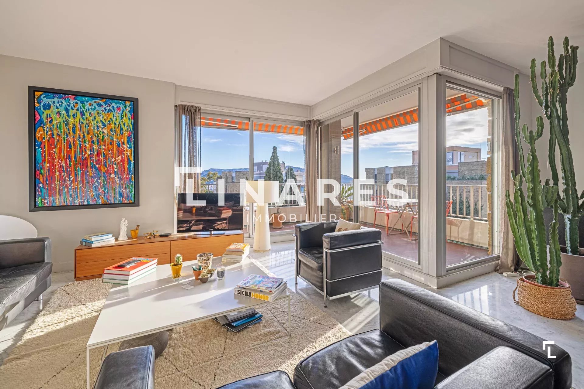 REVE SUR LA MER - Appartement T4 de 124 m2 avec terrasse - 13007 Résidence sécurisée avec p