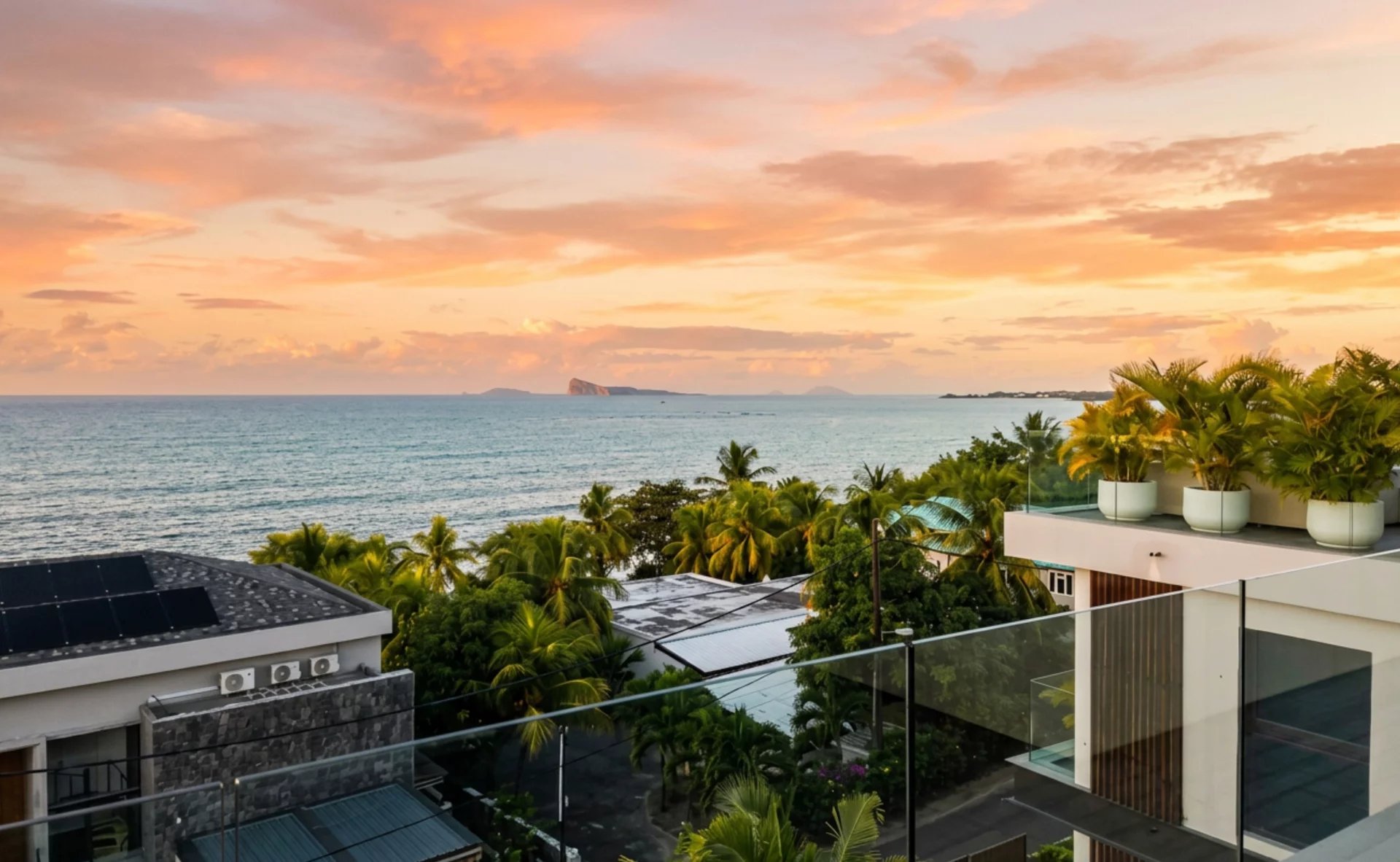 Luxury Penthouse with Sea Views – Pointe aux Canonniers