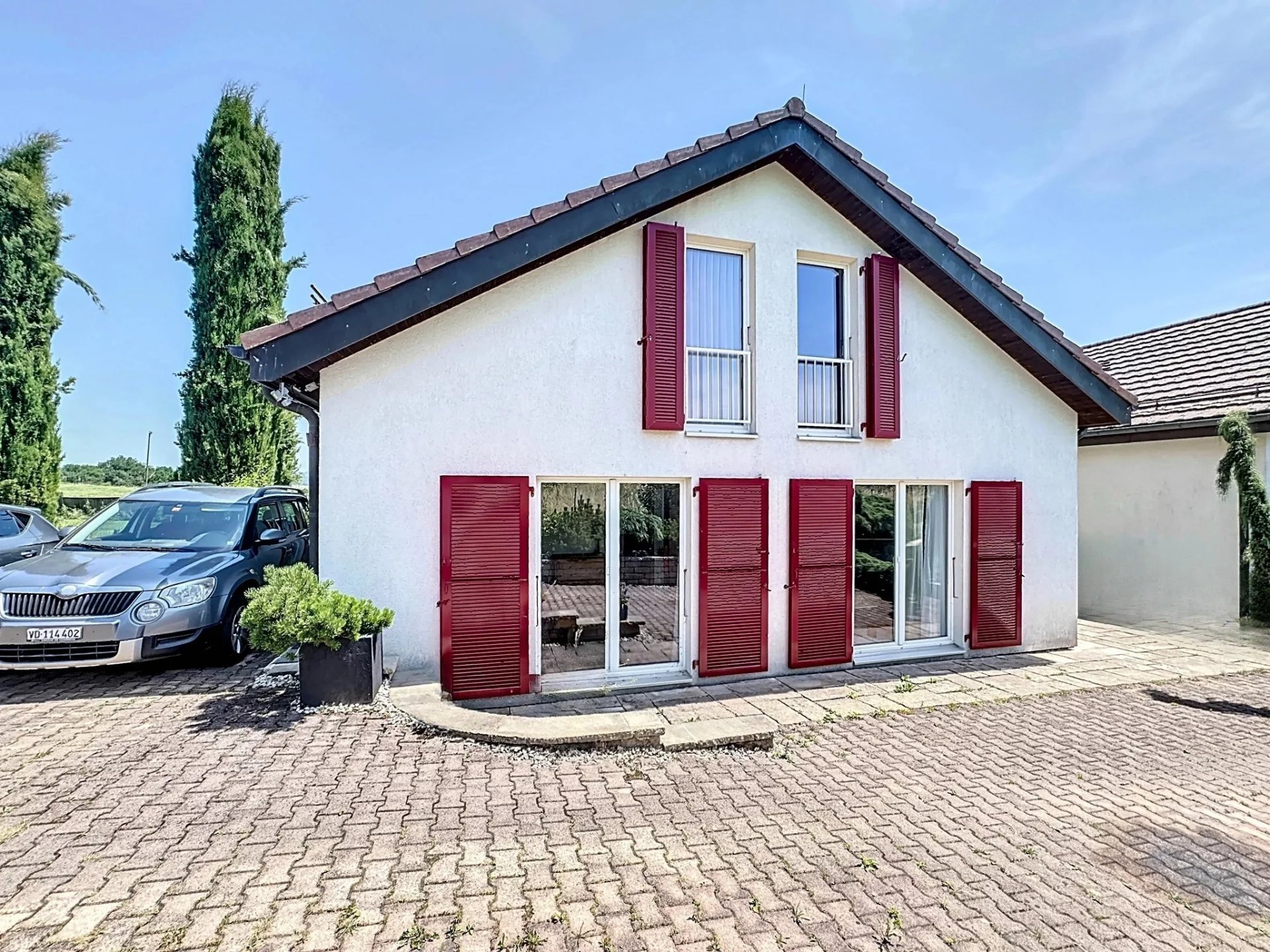 Tranquillité de la campagne à proximité de la ville