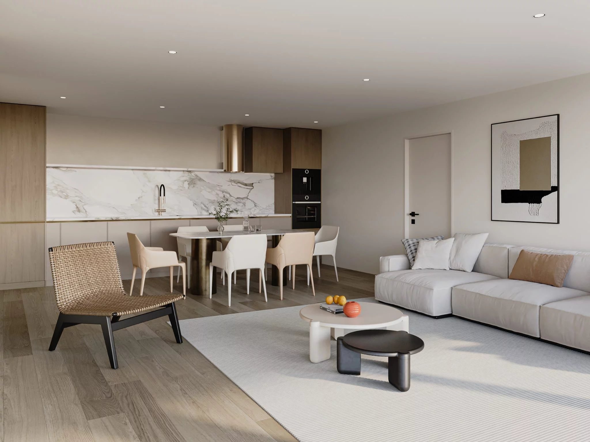 Appartement neuf en attique de 3.5 pièces avec terrasse - Photo 4