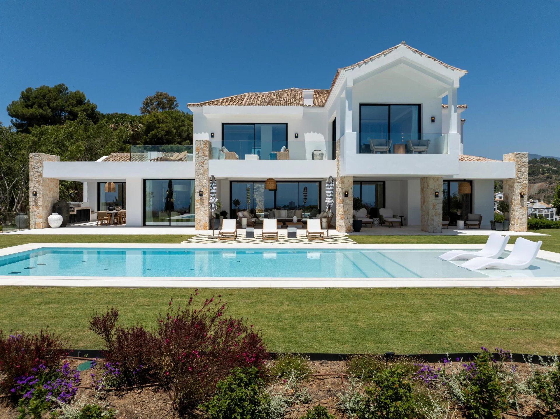 Splendide propriété de luxe moderne située à Marbella