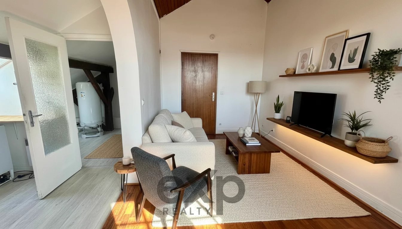 Charmant appartement 2 pièces lumineux