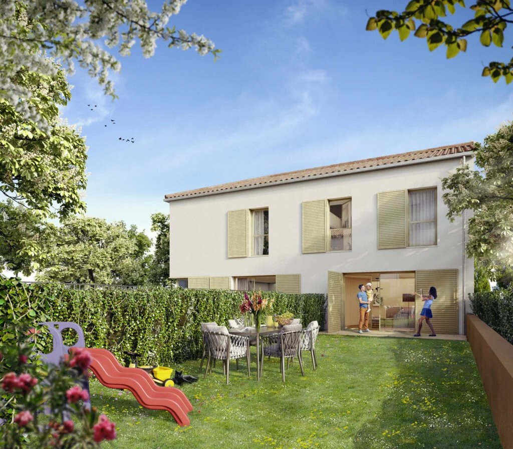 Maison 5 pièces de 110m² avec jardin et garage