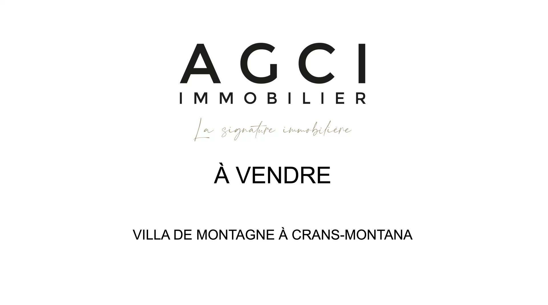 Villa d’exception à deux minutes du centre de Crans-Montana