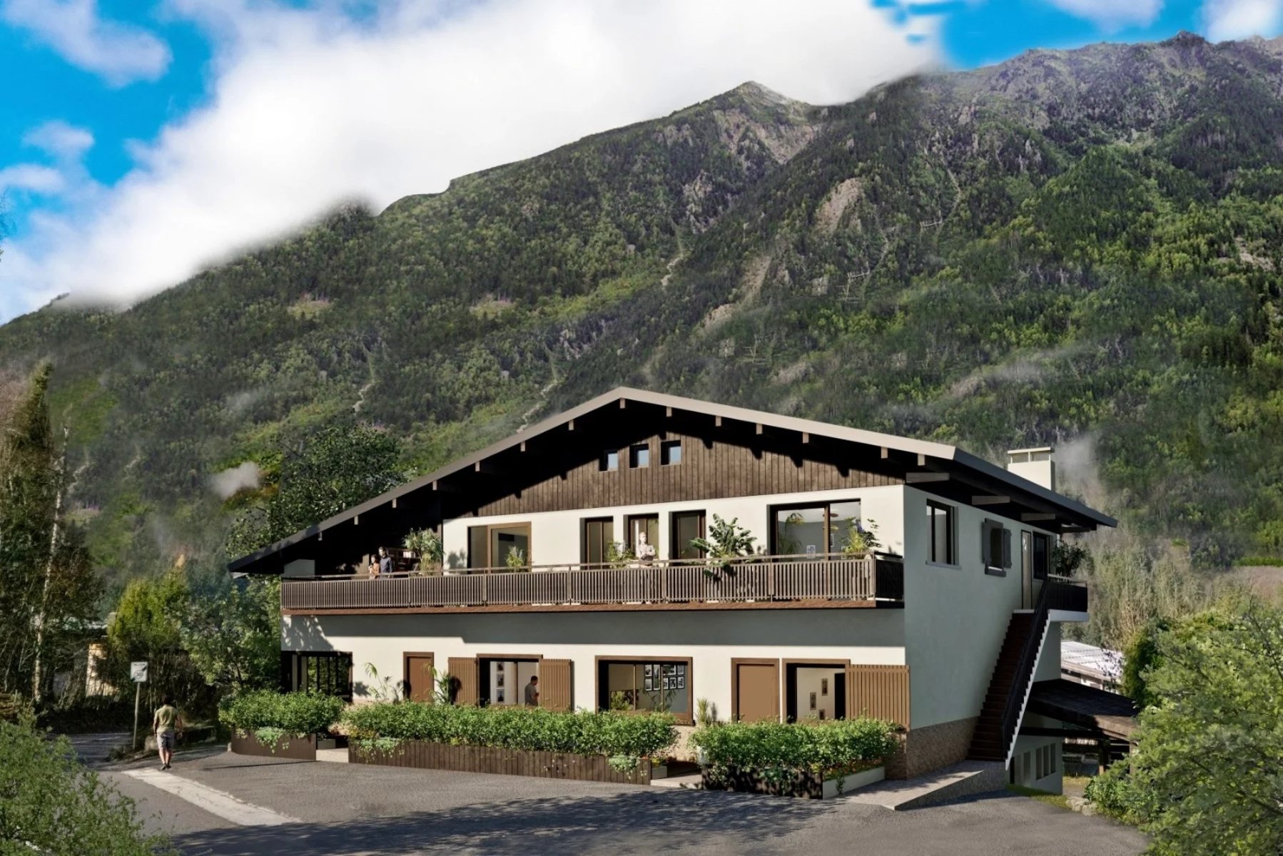 CHAMONIX - Renovated 3-bedroom luxury apartment close to Chamonix centre Accommodation in Chamonix
