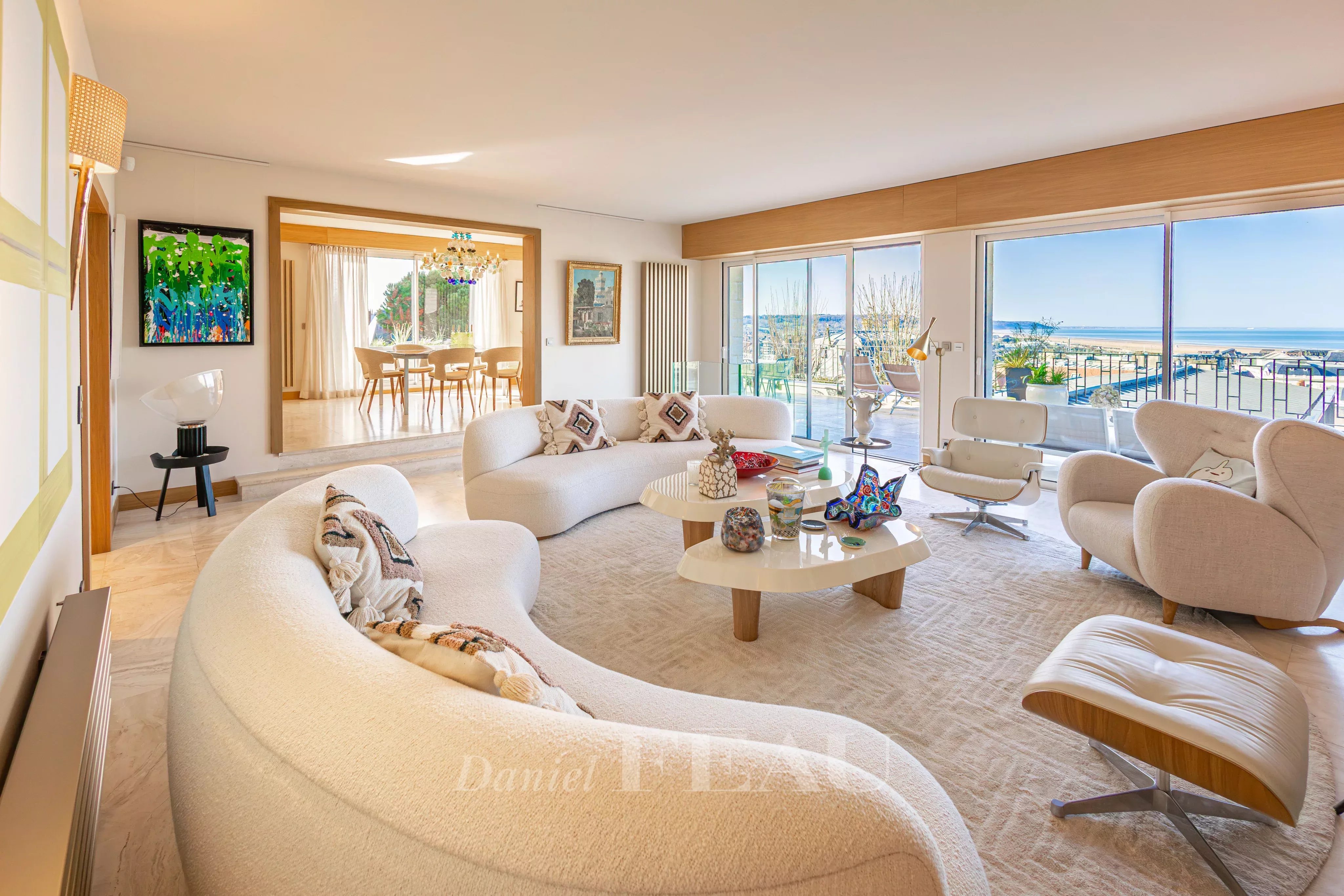 A-vendre-Trouville- très belle Vue mer-