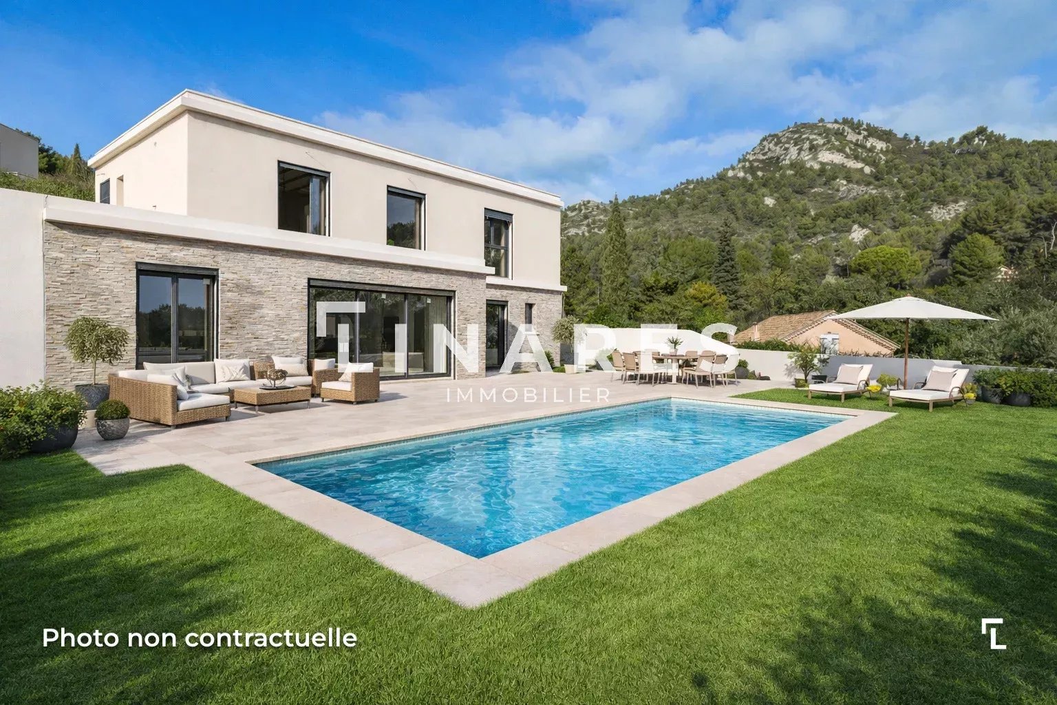 CARTE BLANCHE - Villa T5 de 170m² - Piscine - Parcelle 750m² - 13011 Eoures