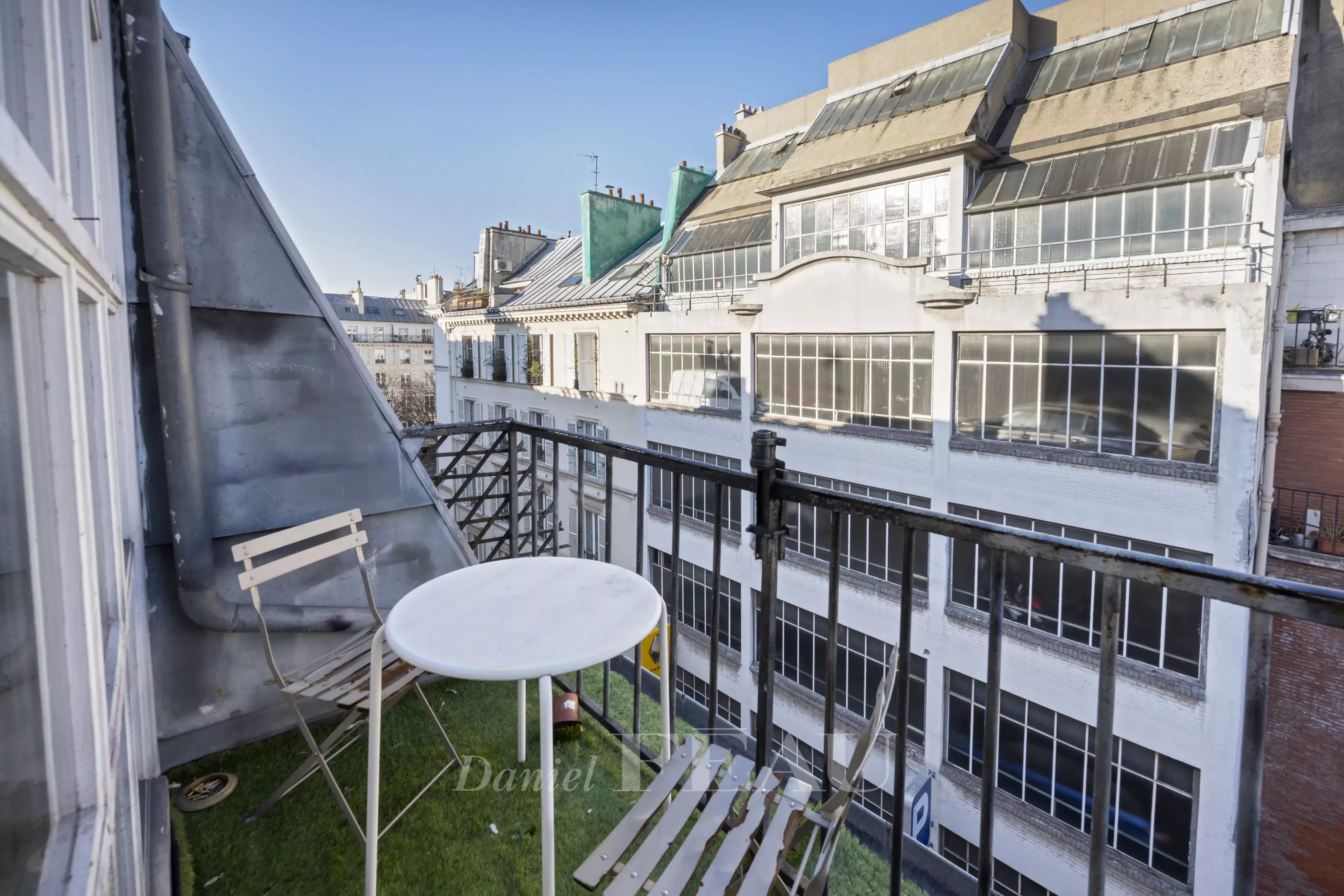 Terrasse dernier étage