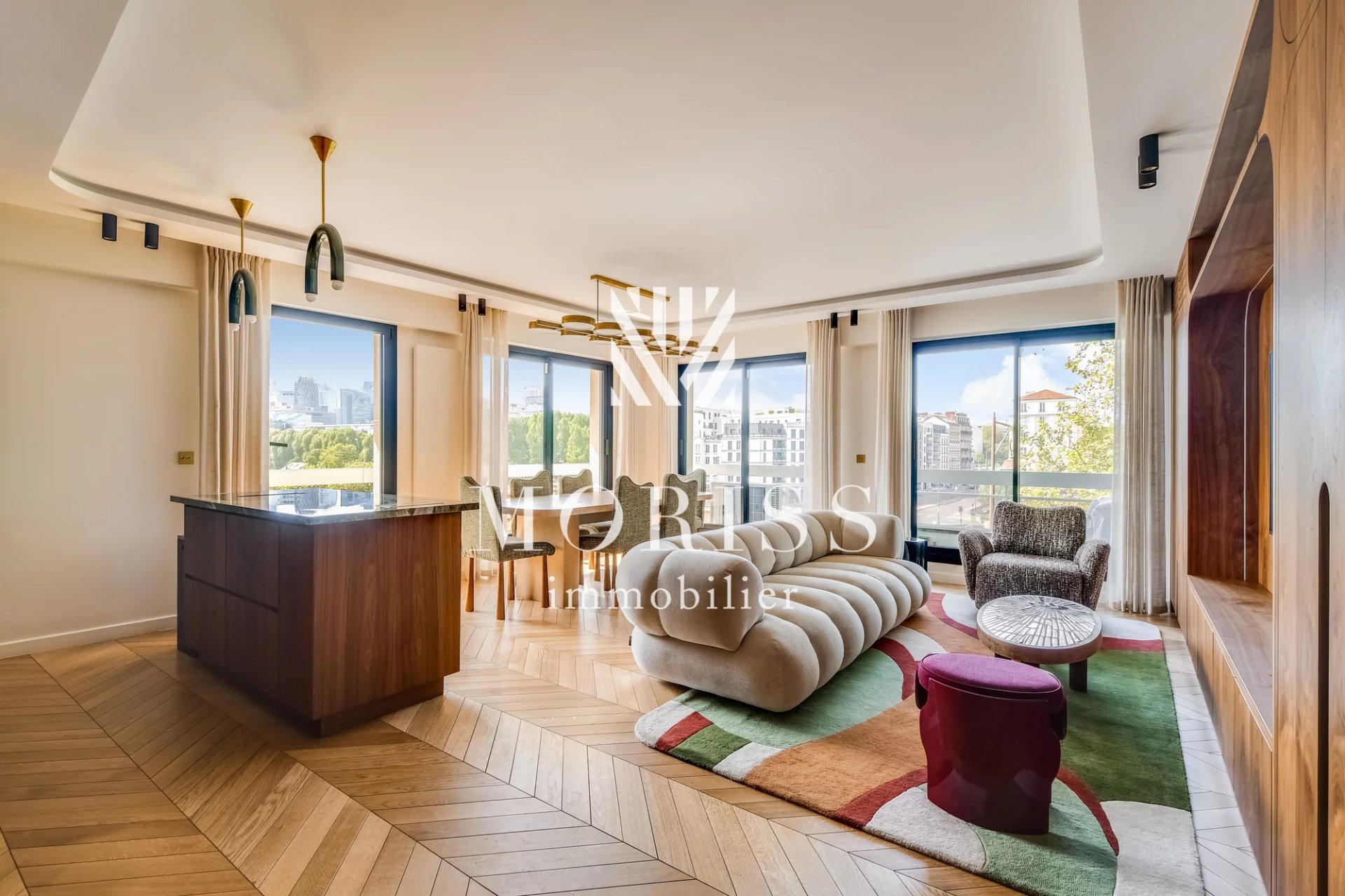 APPARTEMENT QUATRE PIÈCES + BALCON - BINEAU / CHÂTEAU - 92200 NE - Image Array