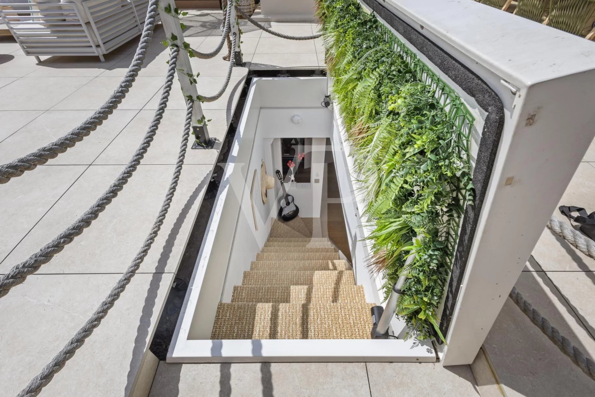 Wohnung von 110 m2 mit Dachterrasse