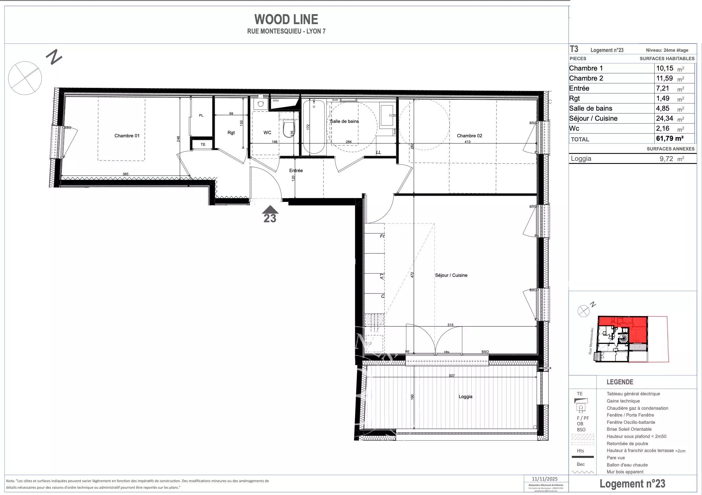 Appartement Lyon 69007  -  ref 86750567 (picture 1)