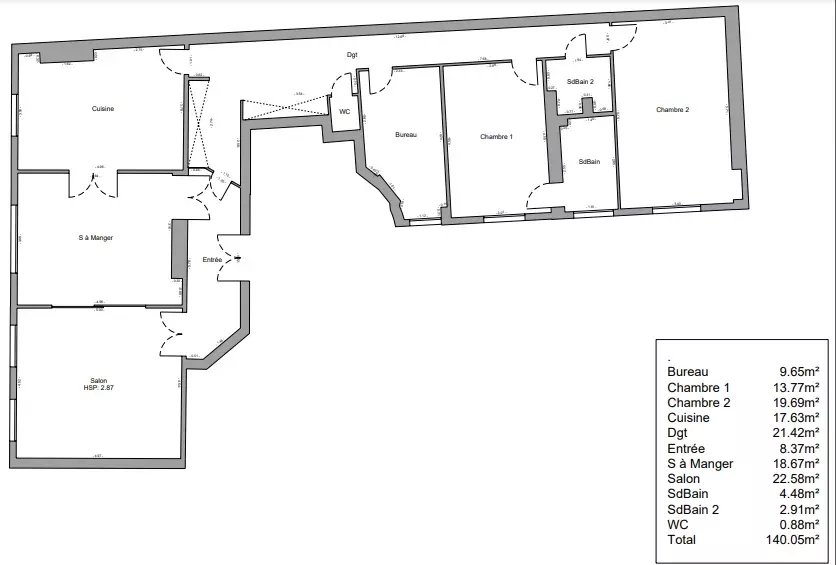 Daire Paris 18ème - picture 25