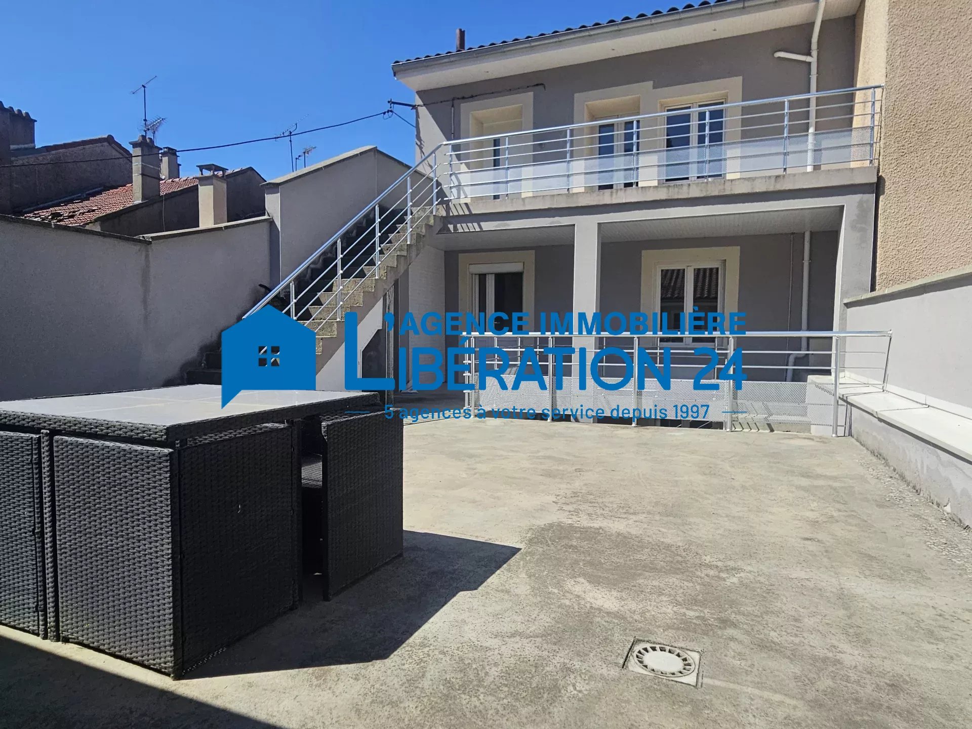 Belle maison de ville à Unieux avec apt indépendant