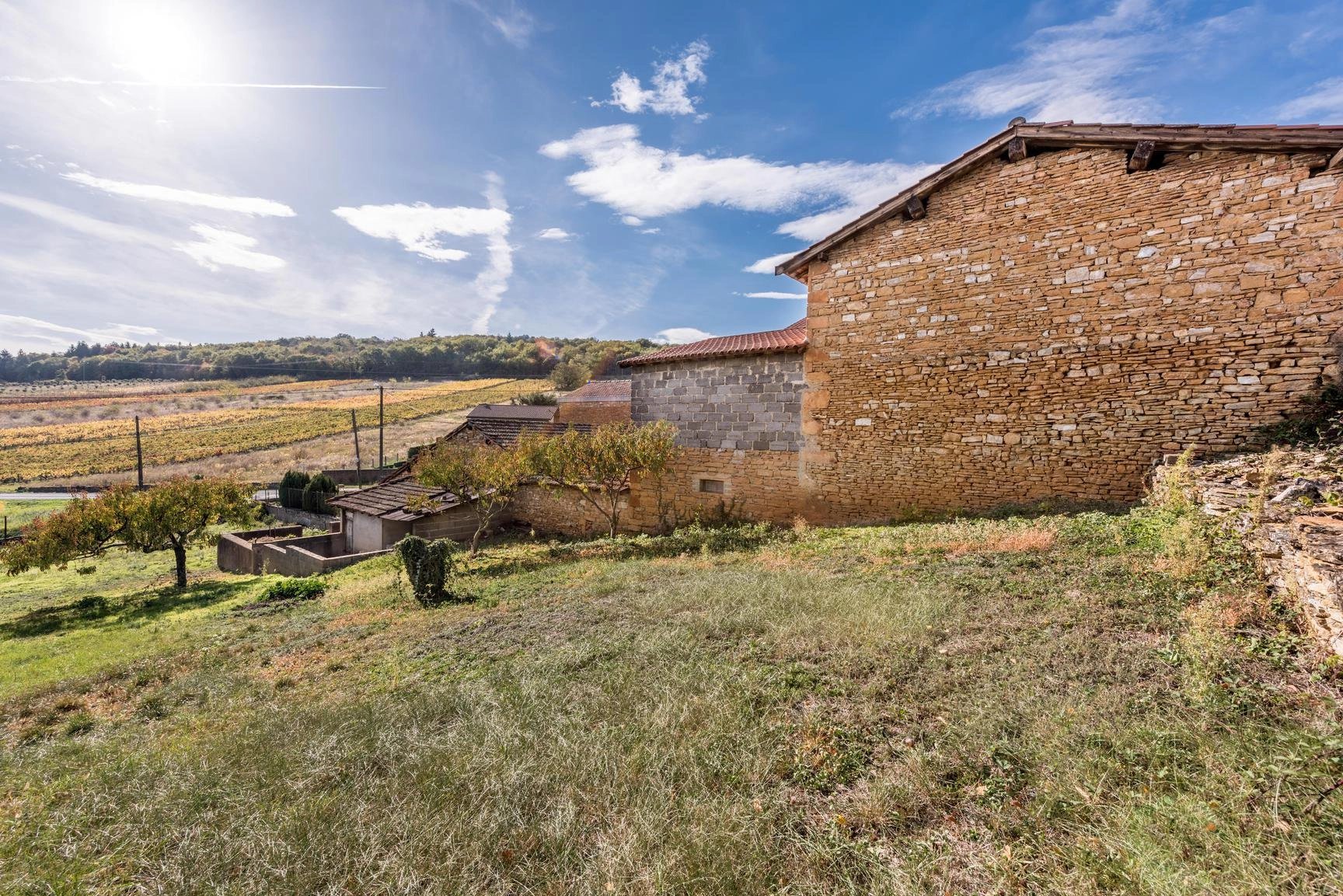Maison à rénover au calme à Morancé (69)