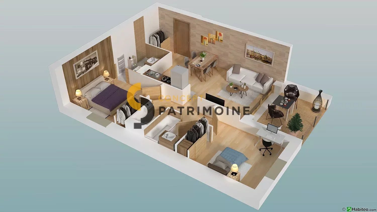 Agence immobilière de 