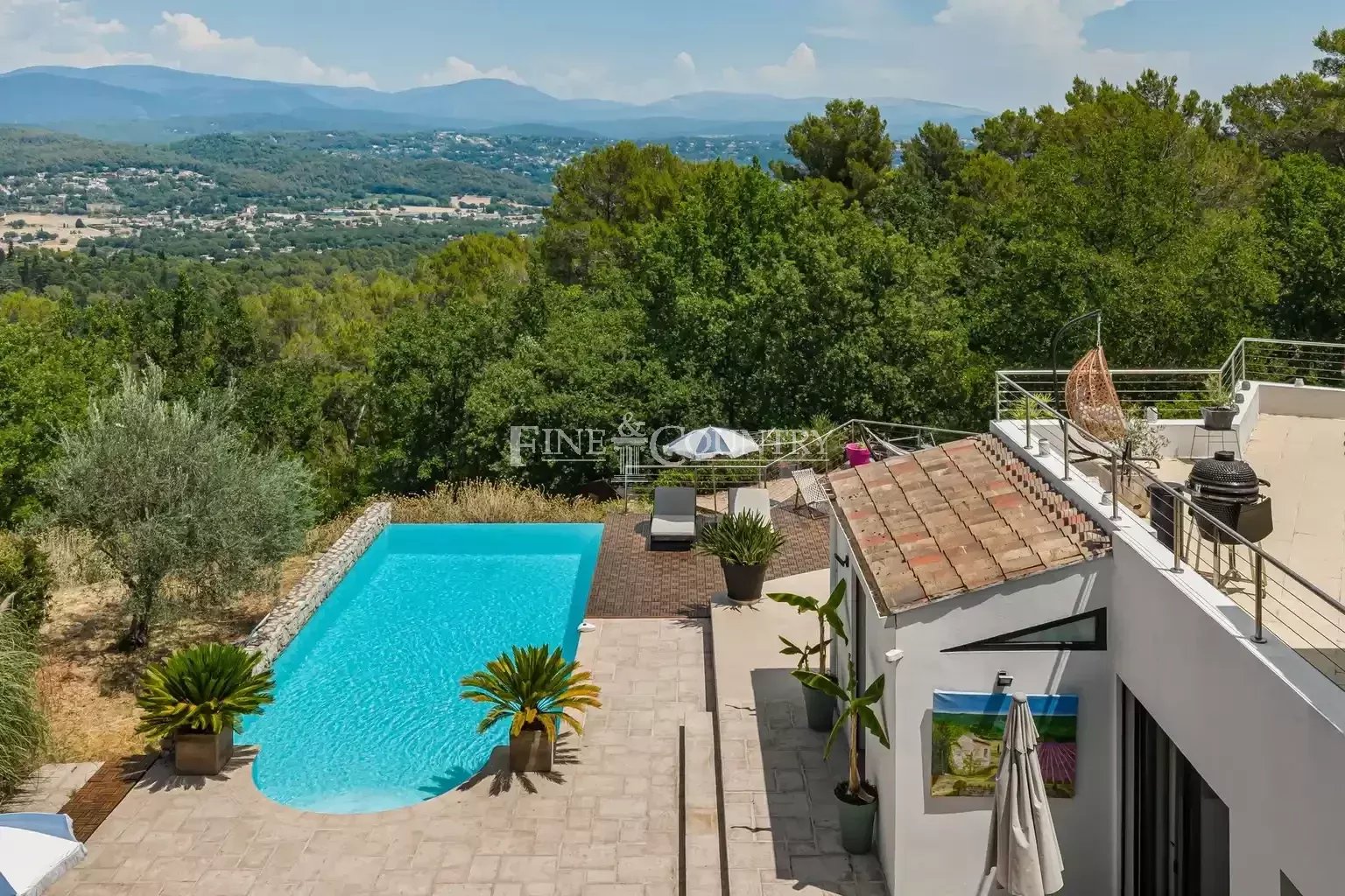 Photo of Villa for sale in Tourrettes with panoramic view