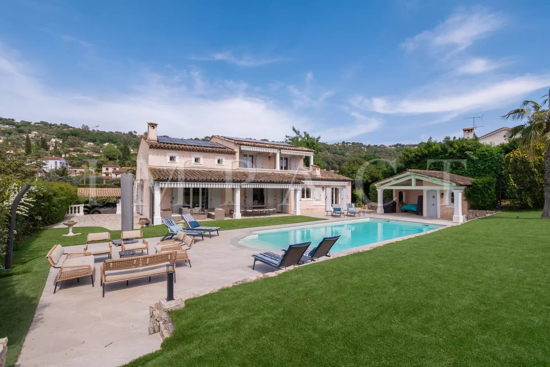 Near Mougins Renovated Villa for Sale
