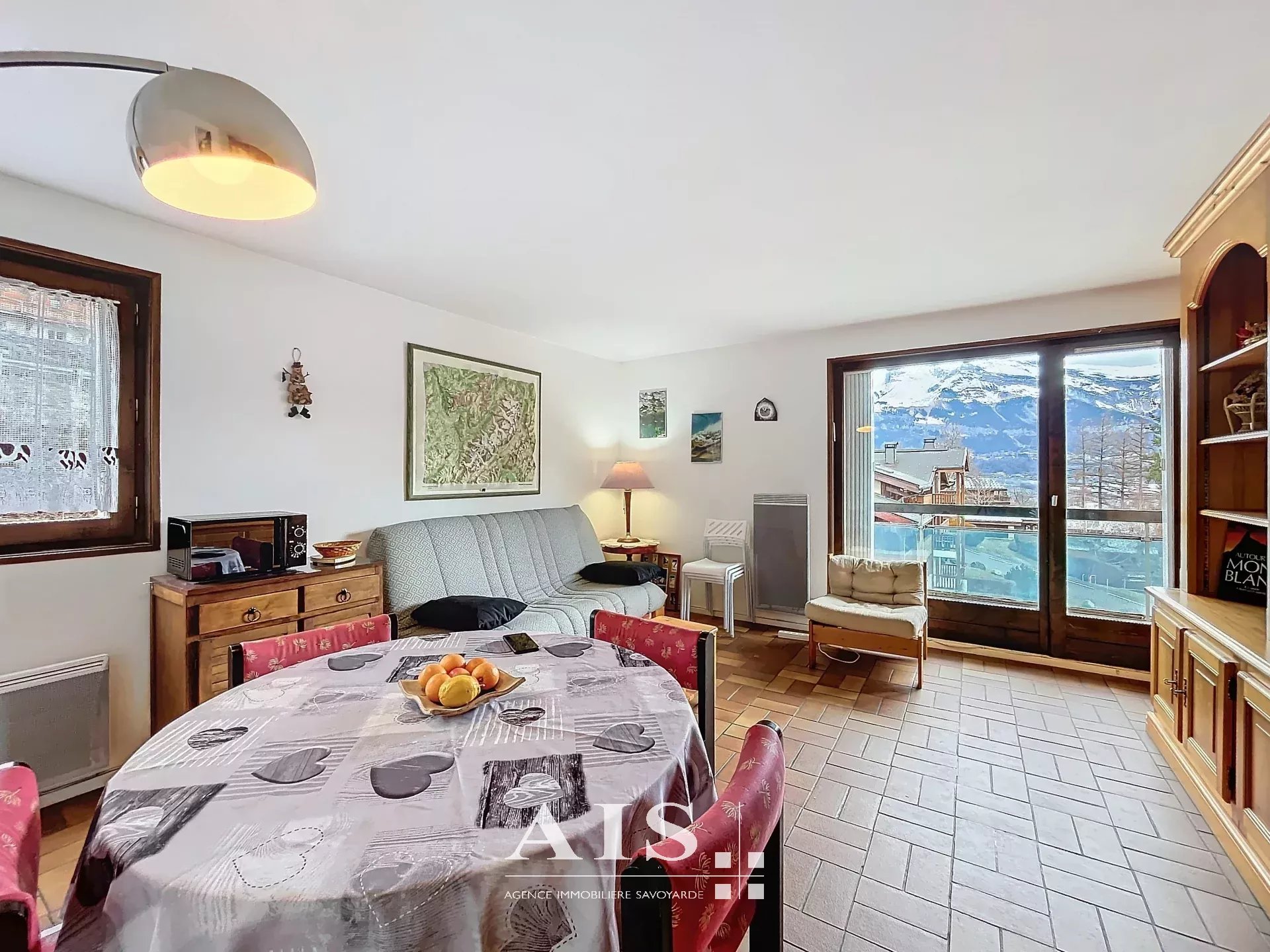 Appt T2 grande surface - au bord de la piste