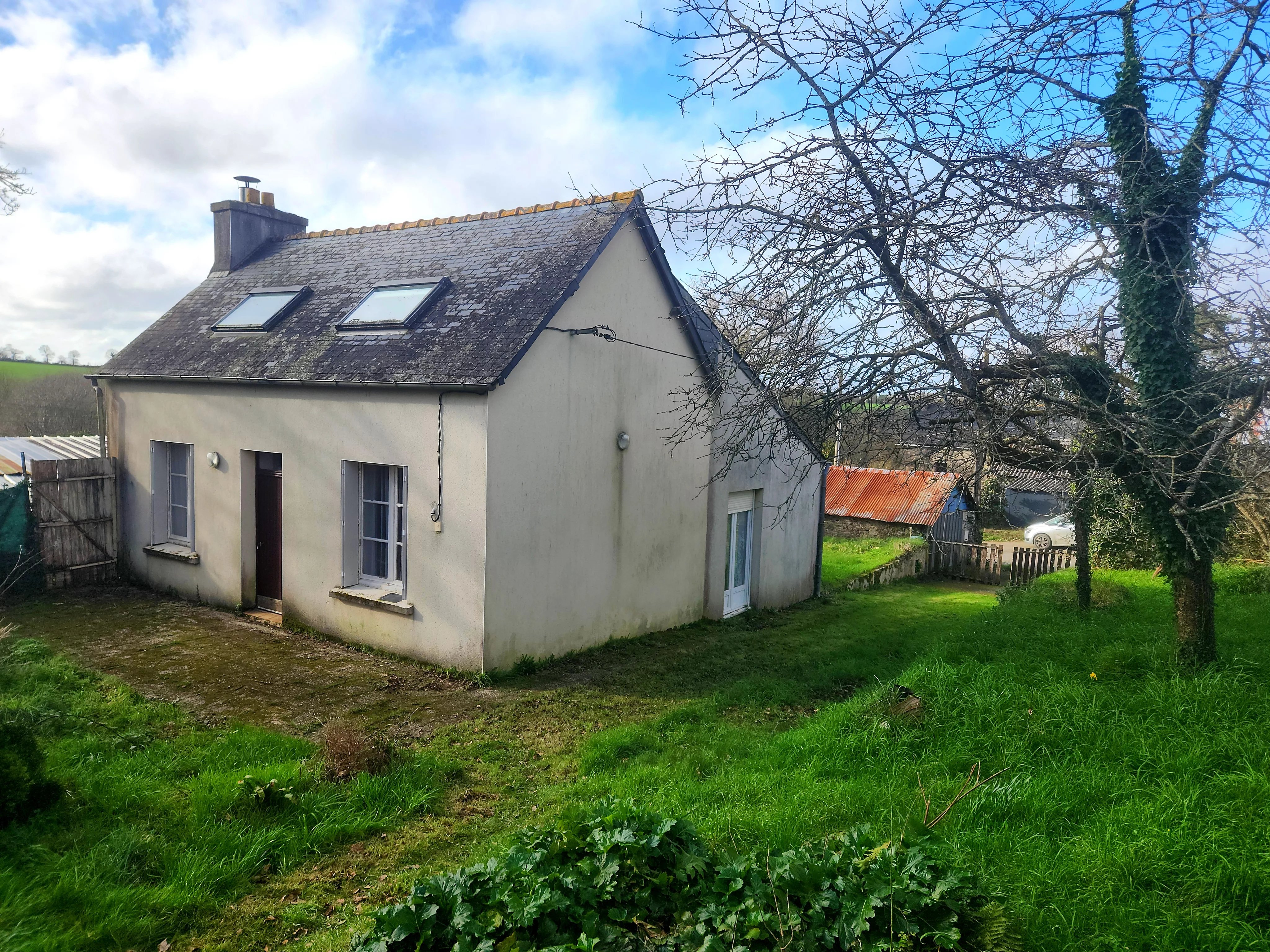 En campagne de CLEDEN-POHER