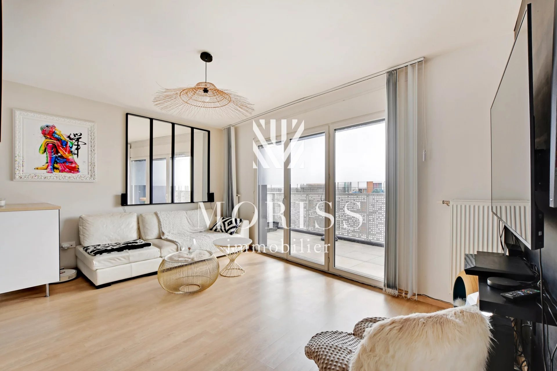 APPARTEMENT 4 PIECES / ETAGE ELEVE / TERRASSE / CARREFOUR PLEYEL - Image Array