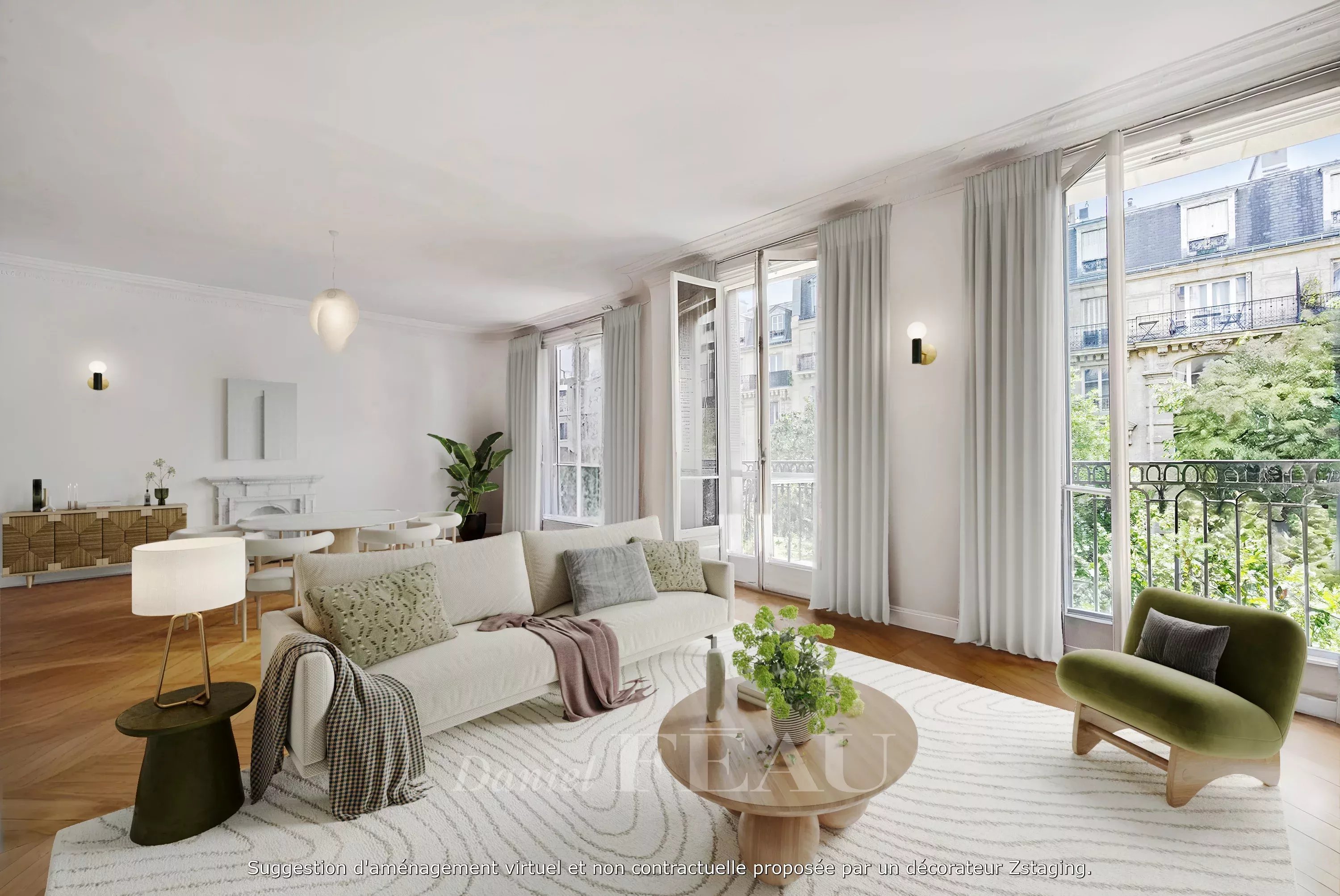 Paris VIIe - Champs-de-Mars - Suffren - 121 m² 3ème étage