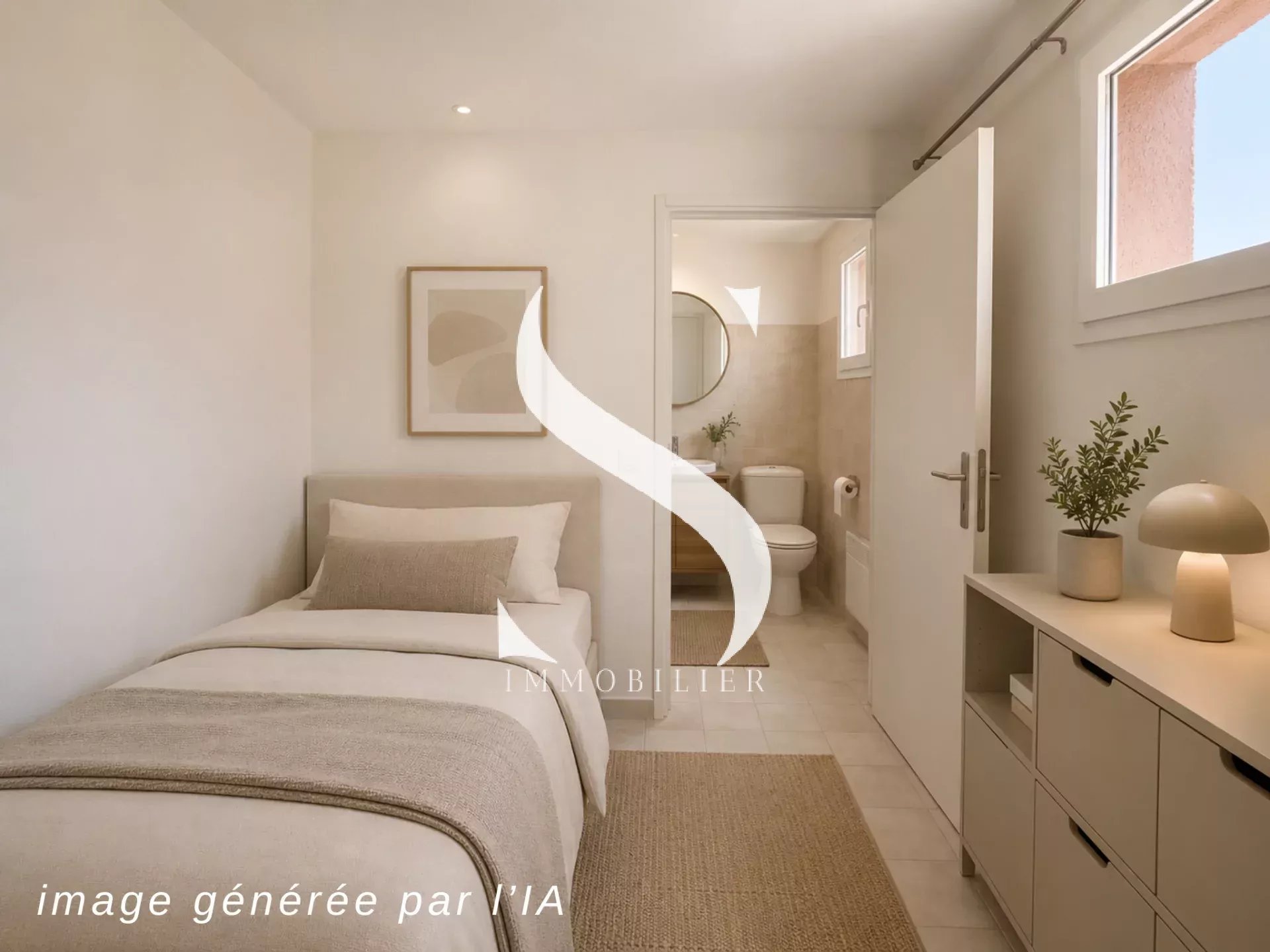 Appartement T1 avec balcon à Vallauris - Photo 5