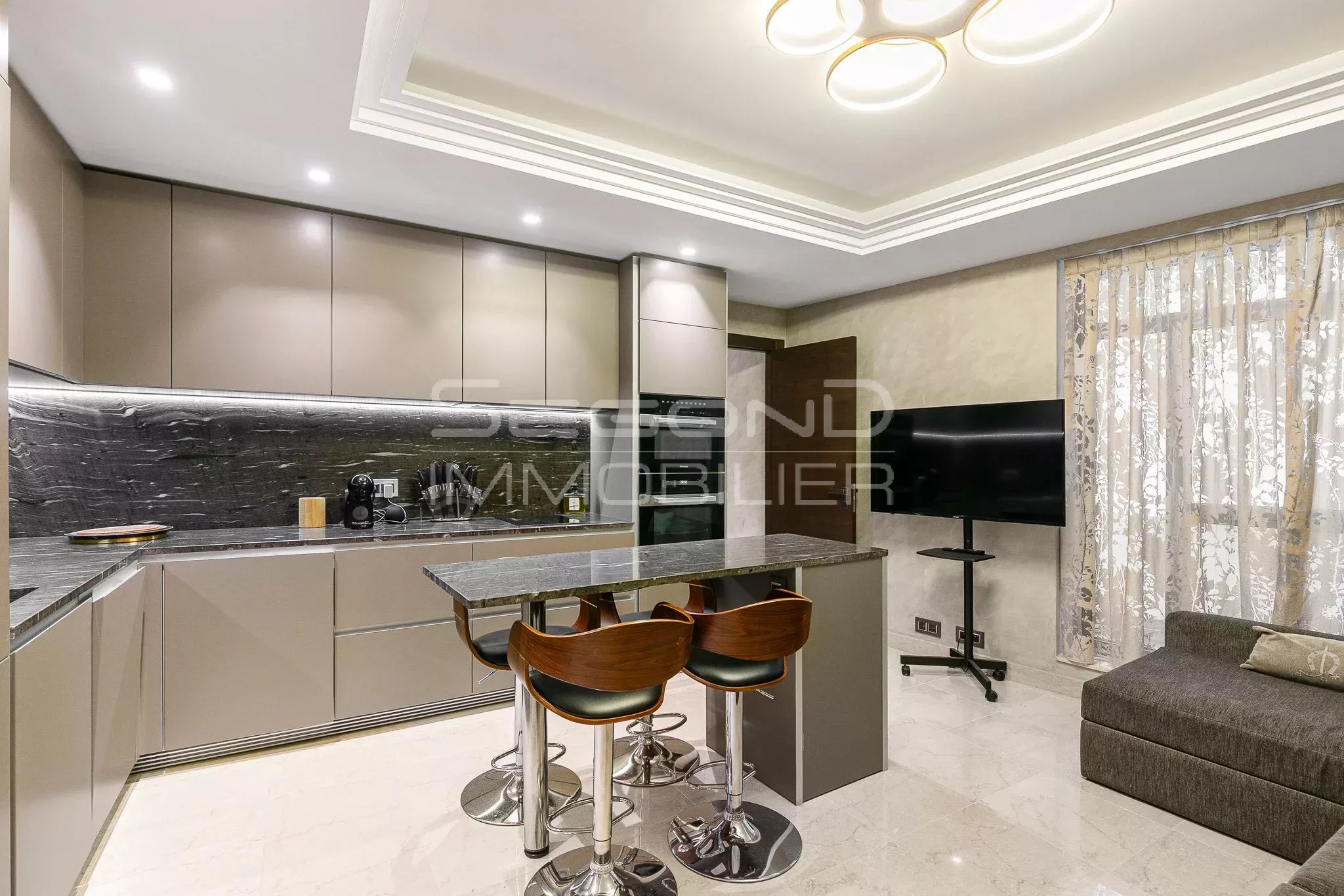 Vendita monolocale arredato uso misto residenza di lusso Condamine Monaco