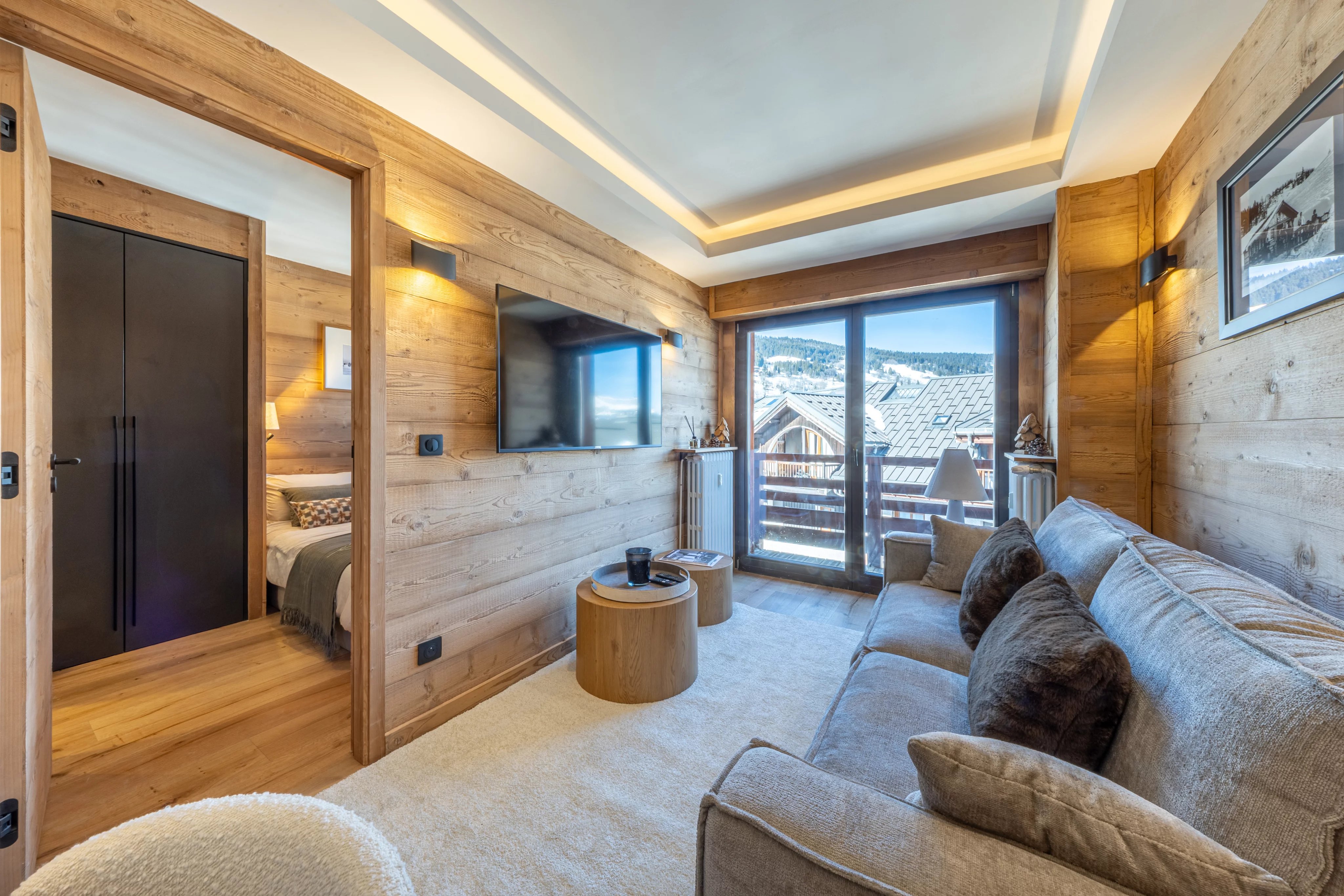 Sehr schöne Wohnung im Zentrum von Megève gelegen.