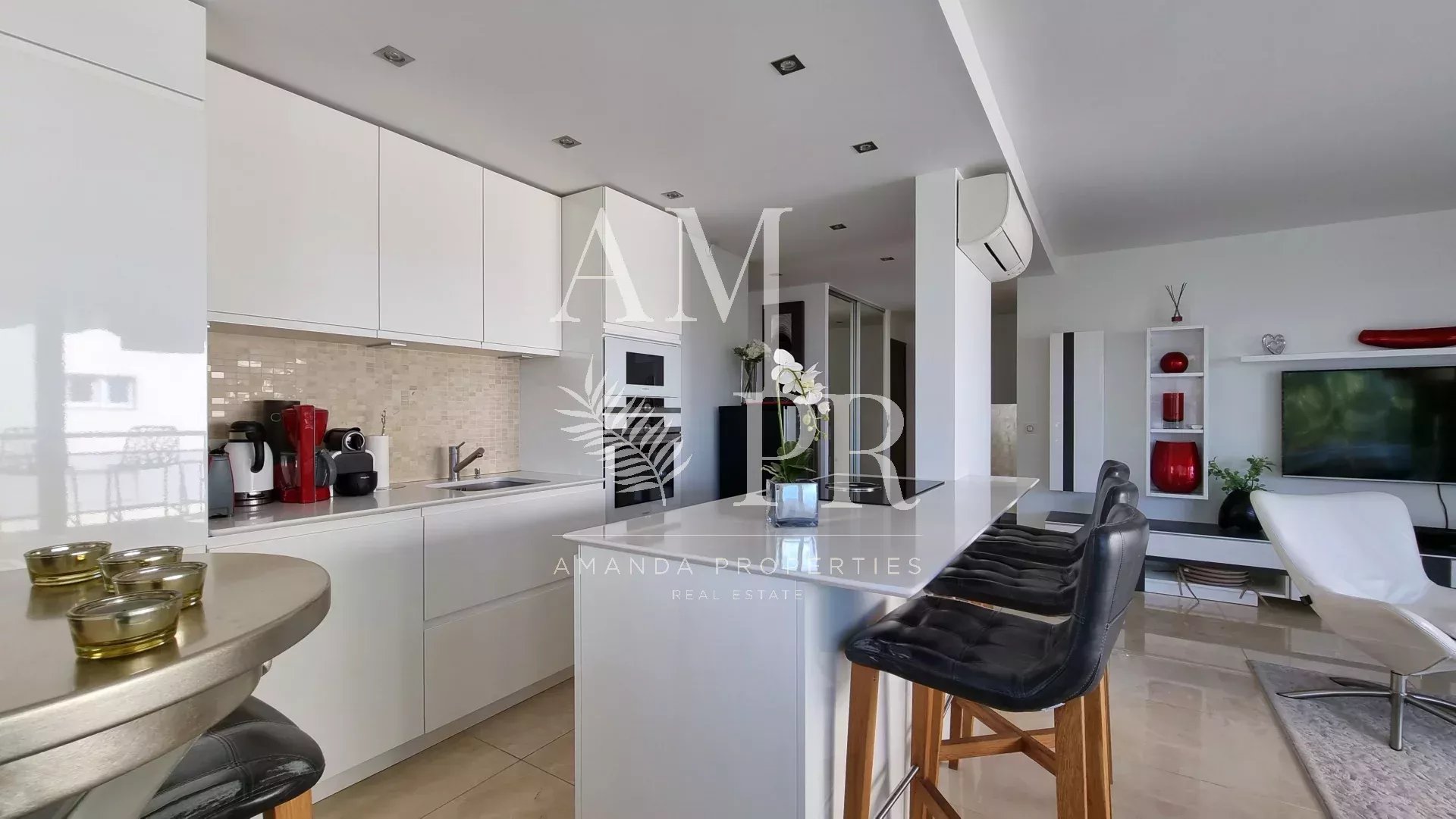 Cannes Pointe Croisette - Appartement 3 pièces de 70m2 - Aperçu Mer - 4 couchages - Photo 5
