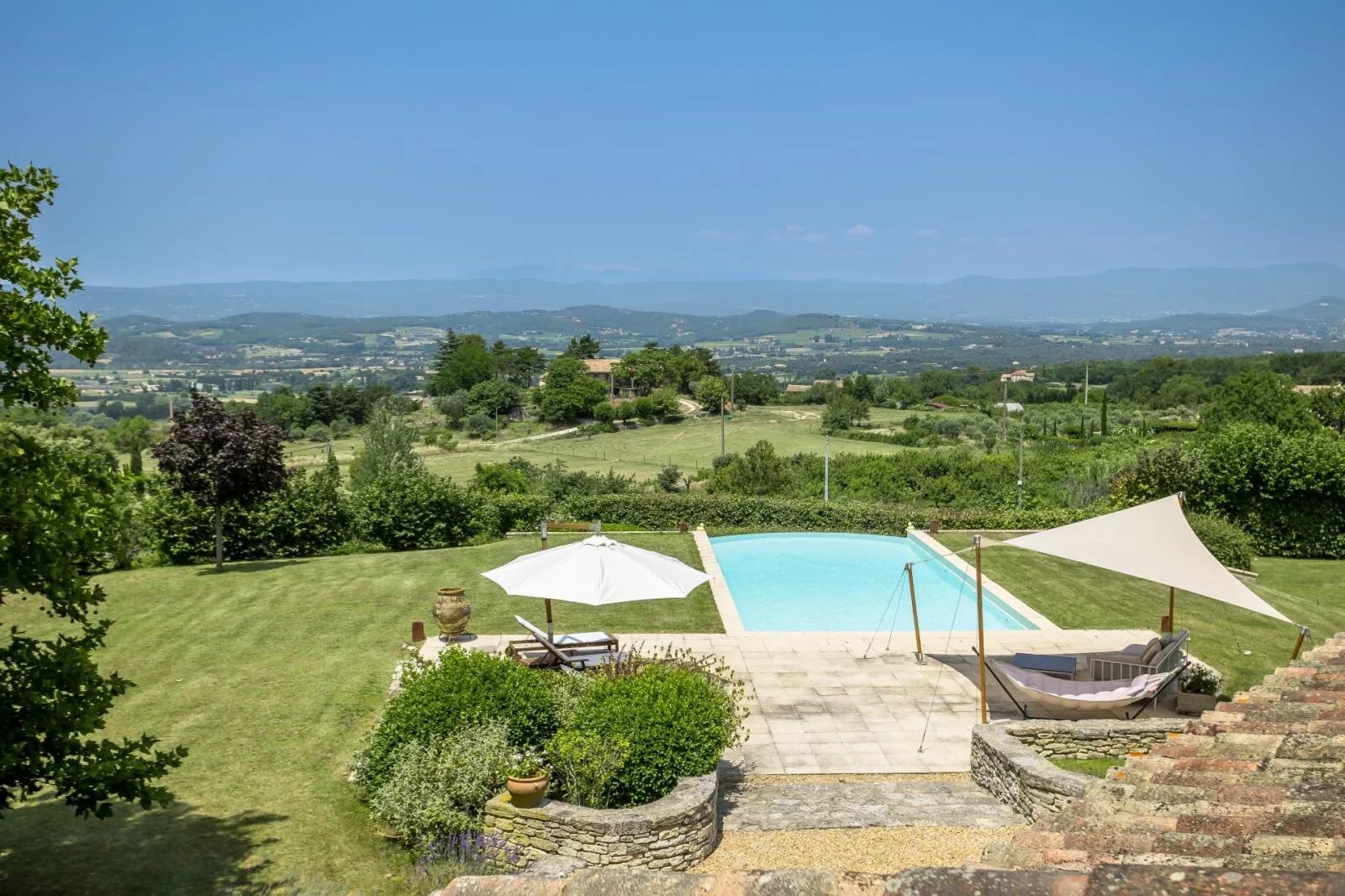 18th century farmhouse with superb views