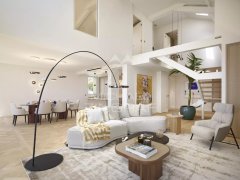 Cannes, Croix des Gardes: Exceptional apartment with panoramic ocean views — photo 1 of 7