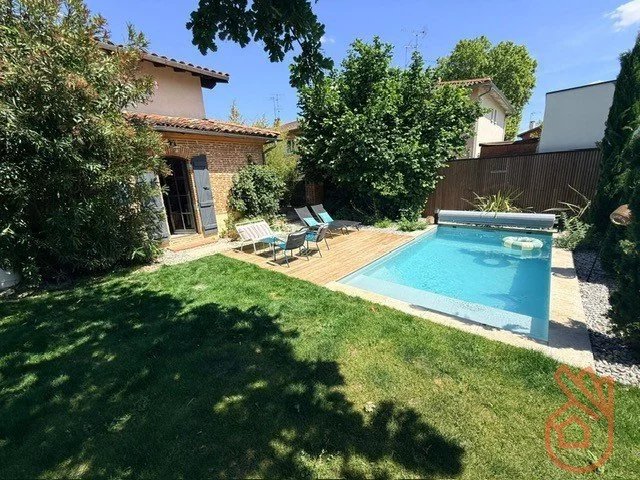 Roseraie Lavaur Haut Foubourg Bonnefoy Maison T 6 Piscine Terrasses